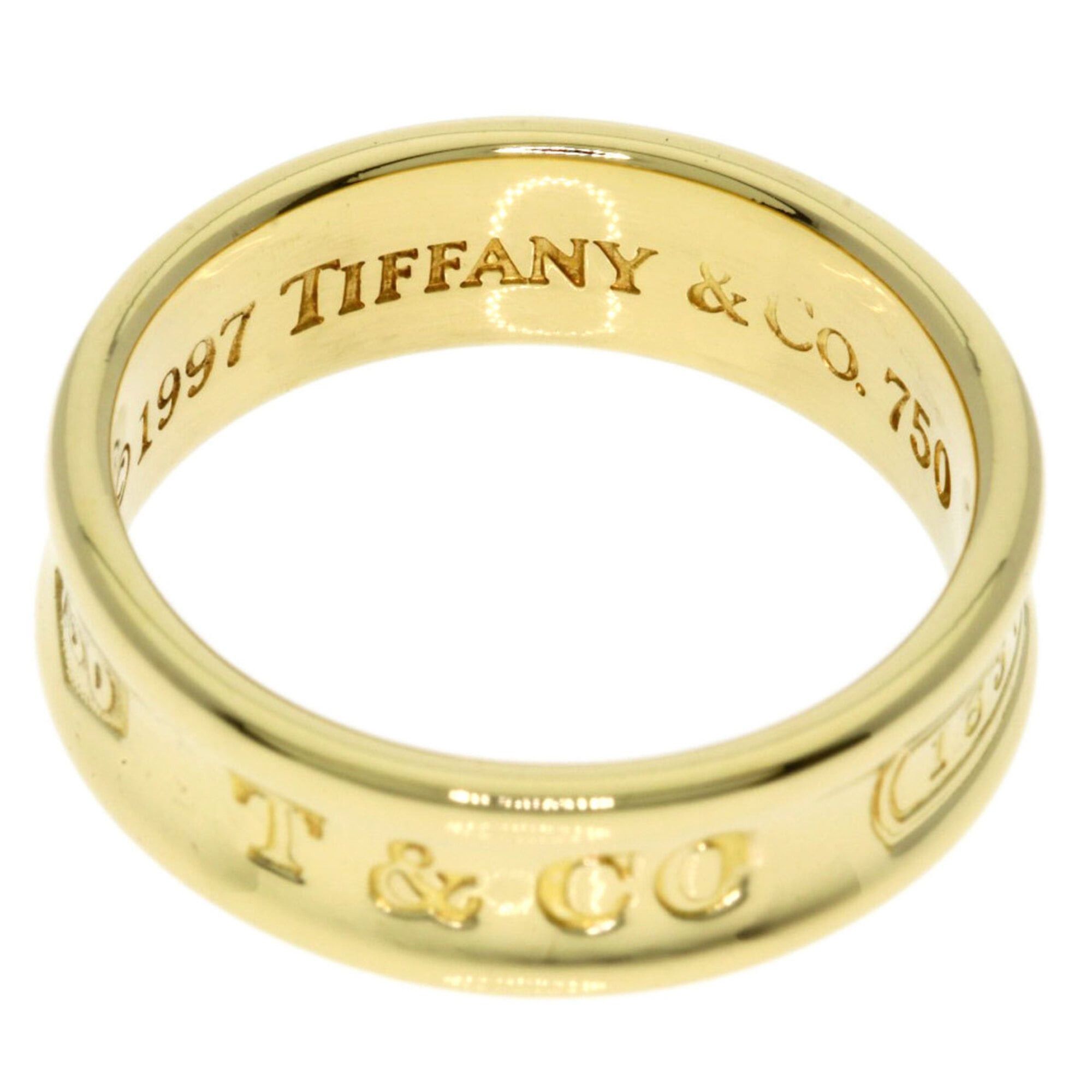 Tiffany & Co. Tiffany & Co. 1837 Narrow Ring, 18K Yellow Gold, Women's Ring. Size ONE SIZE - 4 Thumbnail