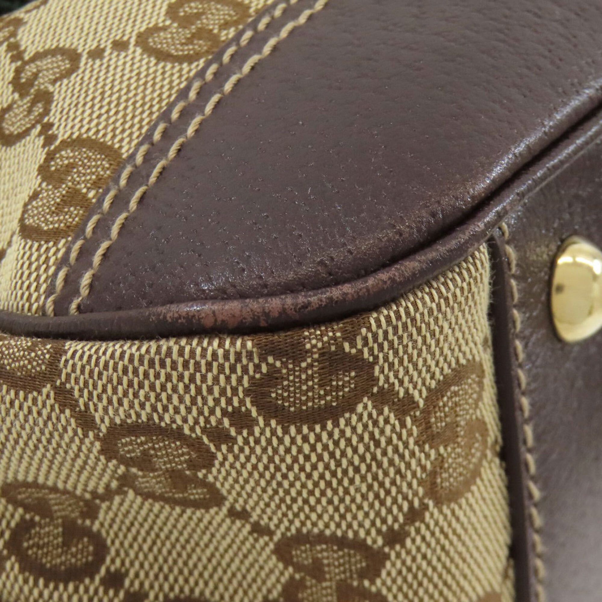 Gucci Gucci 161720 Princy GG Mini Boston Tote Bag Canvas Women's GUCCI Size ONE SIZE - 19 Thumbnail