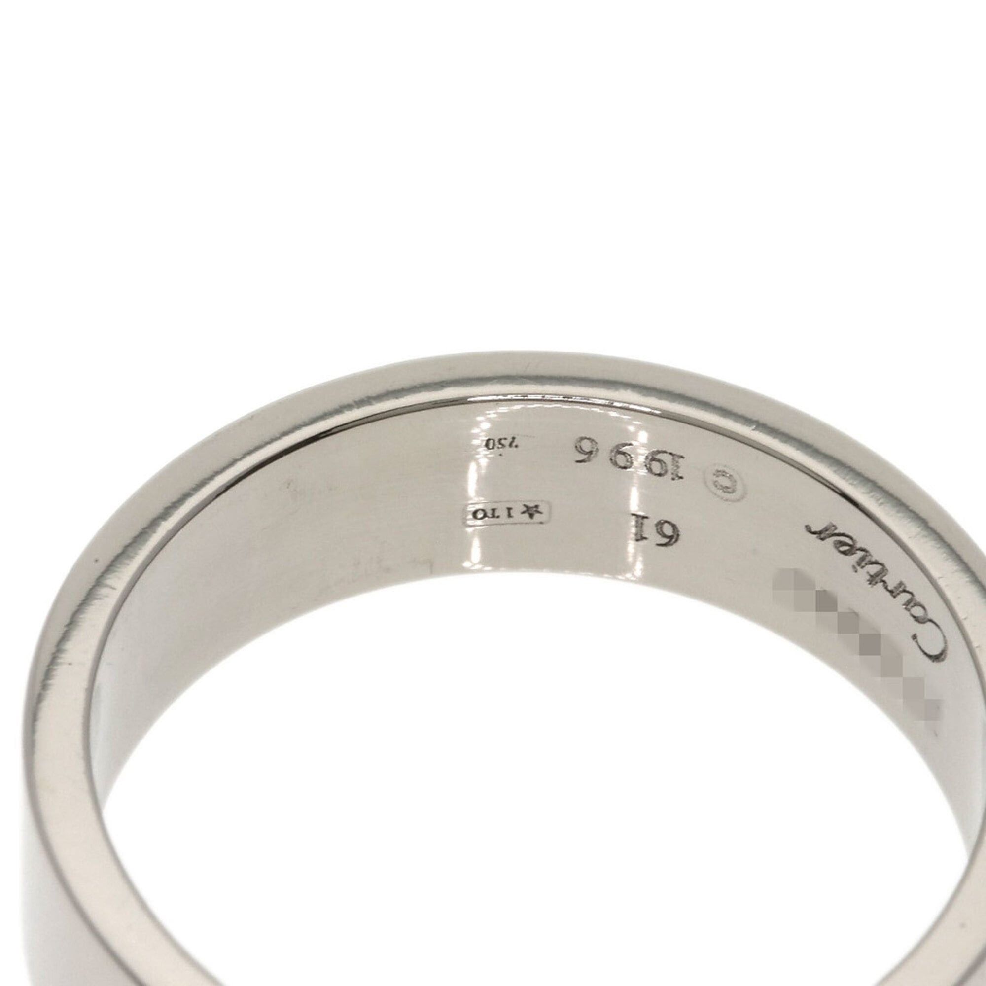 Cartier Cartier Love Ring #61, 18K White Gold, Women's Ring, CARTIER Size ONE SIZE - 11 Thumbnail