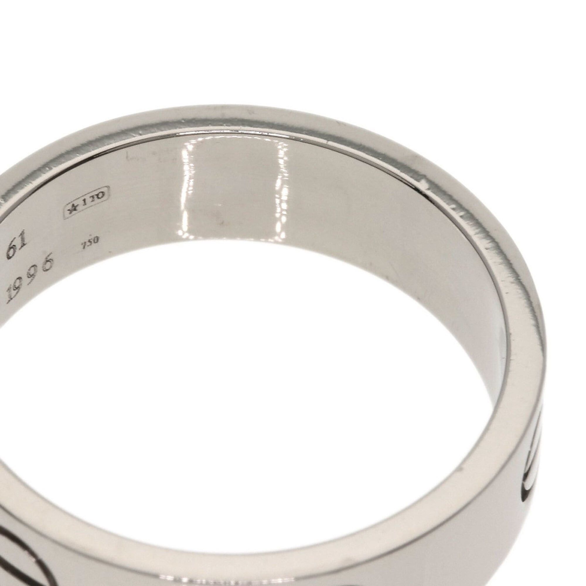 Cartier Cartier Love Ring #61, 18K White Gold, Women's Ring, CARTIER Size ONE SIZE - 12 Thumbnail