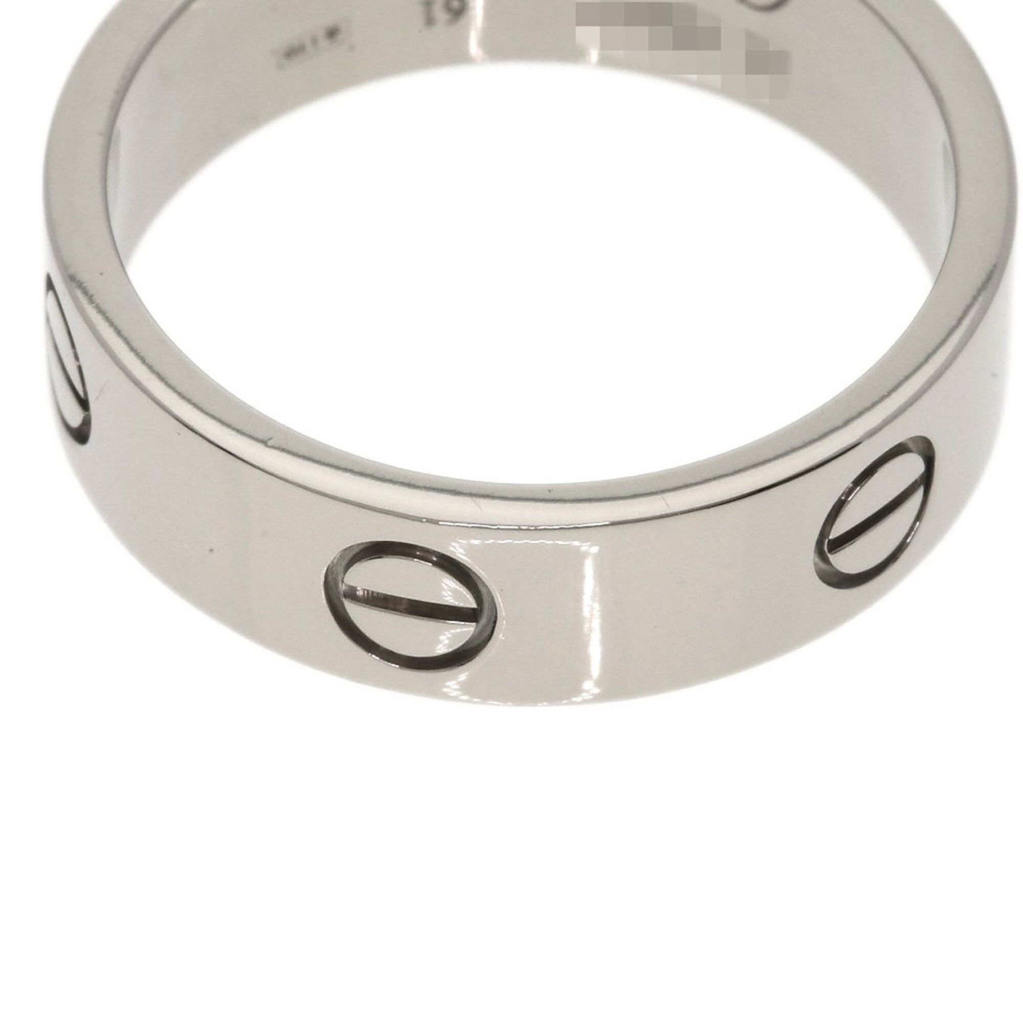 Cartier Cartier Love Ring #61, 18K White Gold, Women's Ring, CARTIER Size ONE SIZE - 7 Thumbnail