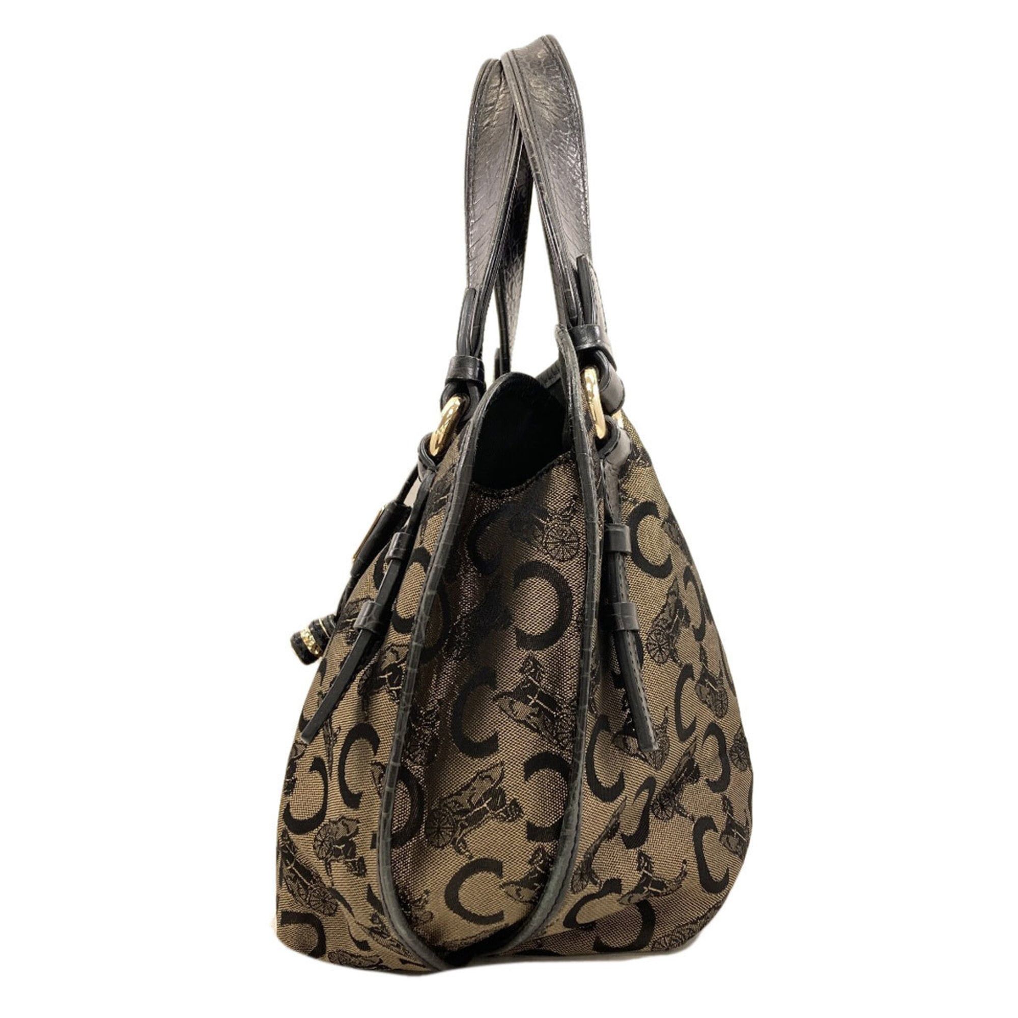 Celine Celine C Sulky Canvas Handbag for Women Size ONE SIZE - 3 Thumbnail