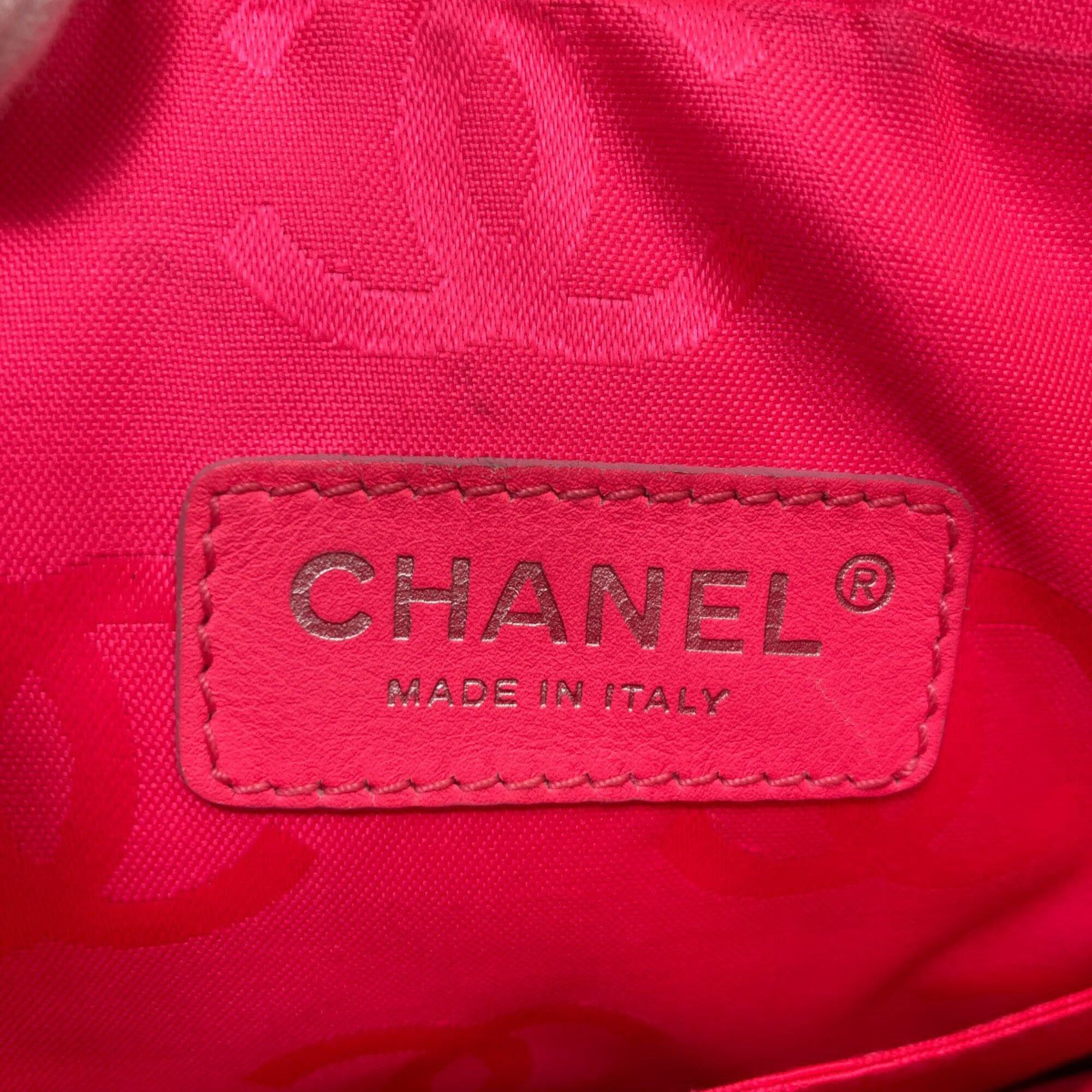 Chanel Chanel Cambon Line Shoulder Bag, Silver Hardware, Lambskin, Women's CHANEL Size ONE SIZE - 6 Thumbnail