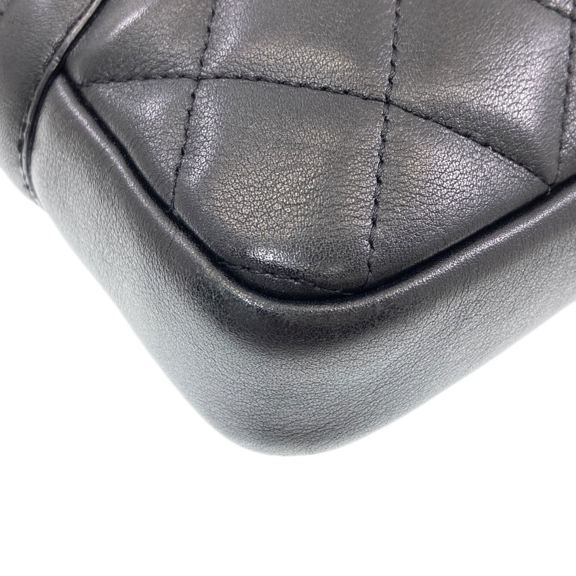 Chanel Chanel Cambon Line Shoulder Bag, Silver Hardware, Lambskin, Women's CHANEL Size ONE SIZE - 21 Thumbnail