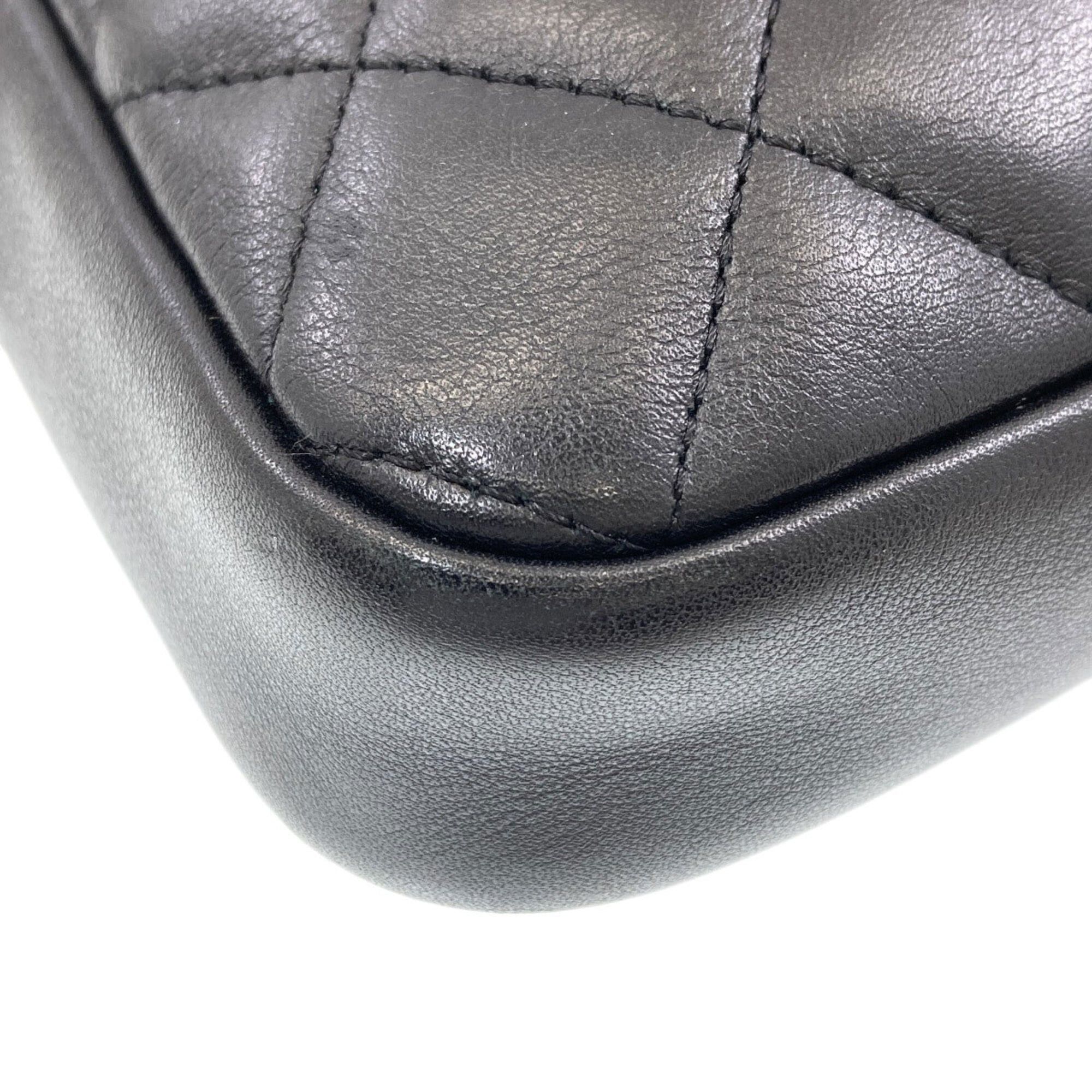 Chanel Chanel Cambon Line Shoulder Bag, Silver Hardware, Lambskin, Women's CHANEL Size ONE SIZE - 23 Thumbnail