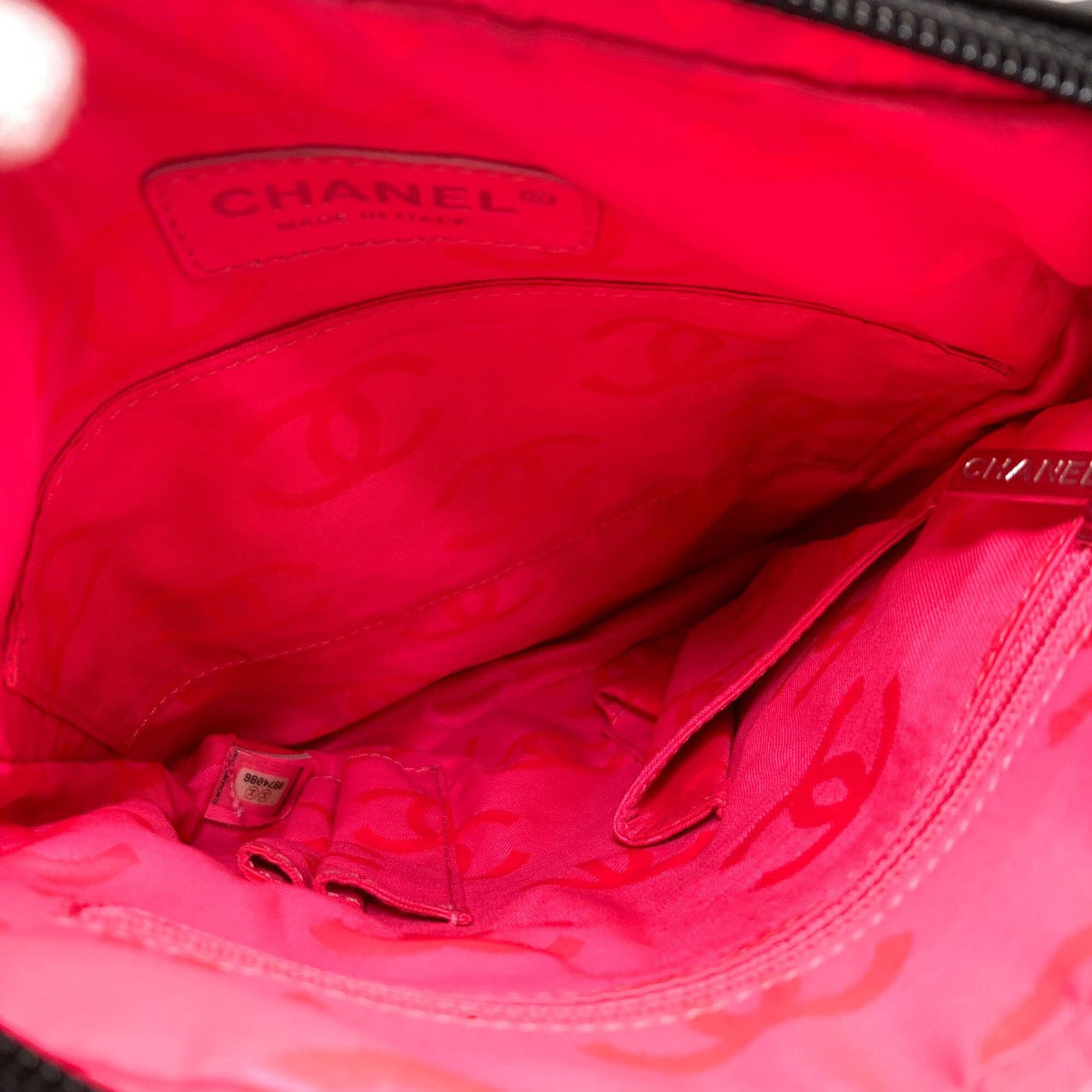 Chanel Chanel Cambon Line Shoulder Bag, Silver Hardware, Lambskin, Women's CHANEL Size ONE SIZE - 5 Thumbnail
