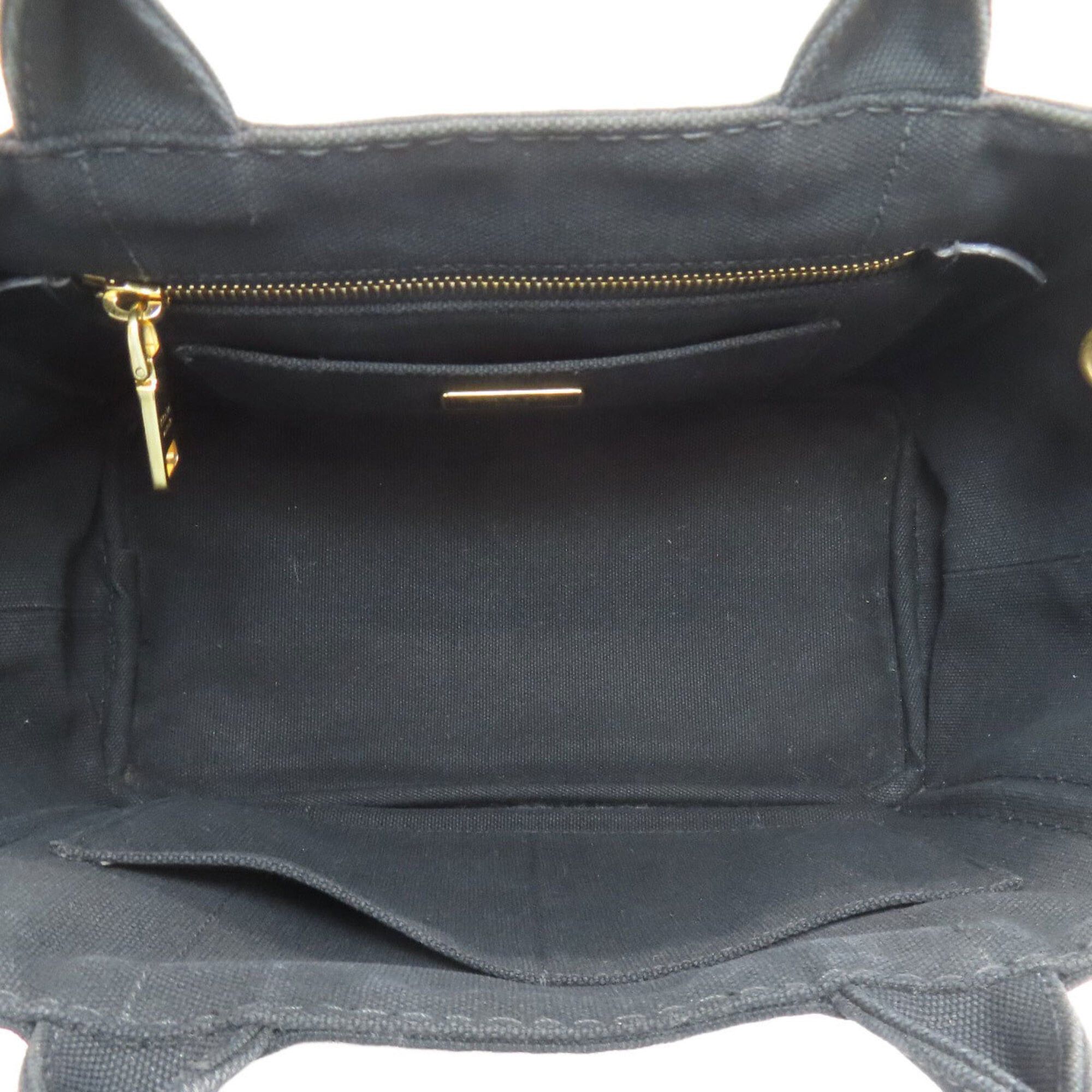 Prada Prada B2439G Canapa 2-Way Handbag Canvas Women's PRADA Size ONE SIZE - 5 Thumbnail