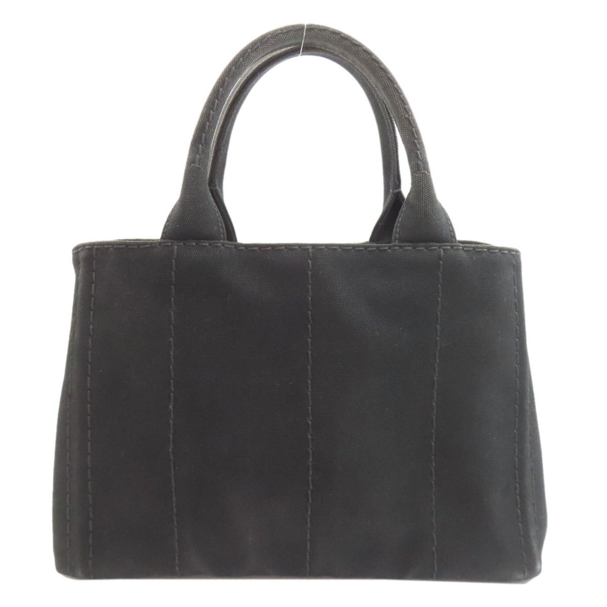 Prada Prada B2439G Canapa 2-Way Handbag Canvas Women's PRADA Size ONE SIZE - 2 Thumbnail