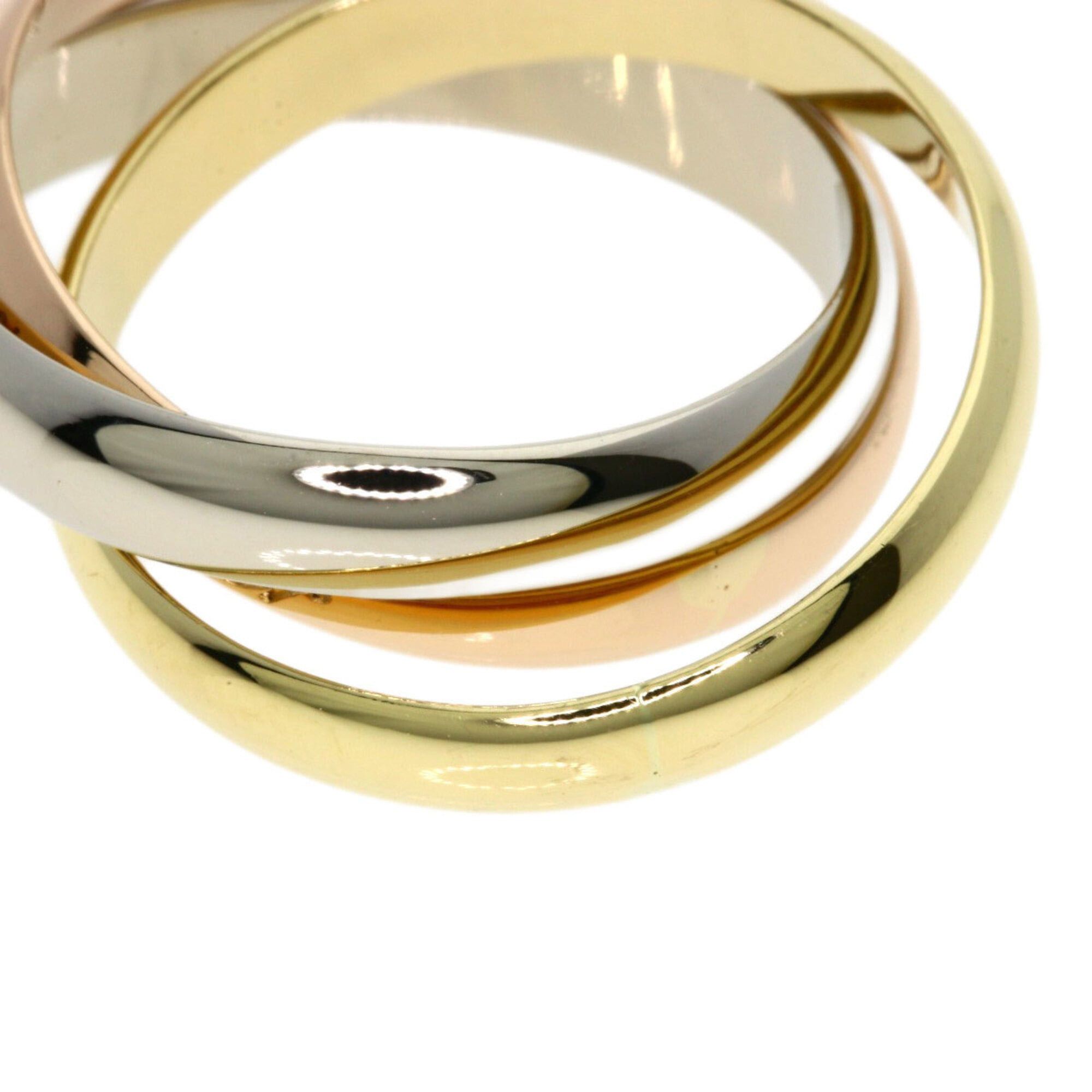 Cartier Cartier Trinity #53 Ring - 18K Yellow Gold/18K Pink White Gold Women's CARTIER Size ONE SIZE - 6 Thumbnail