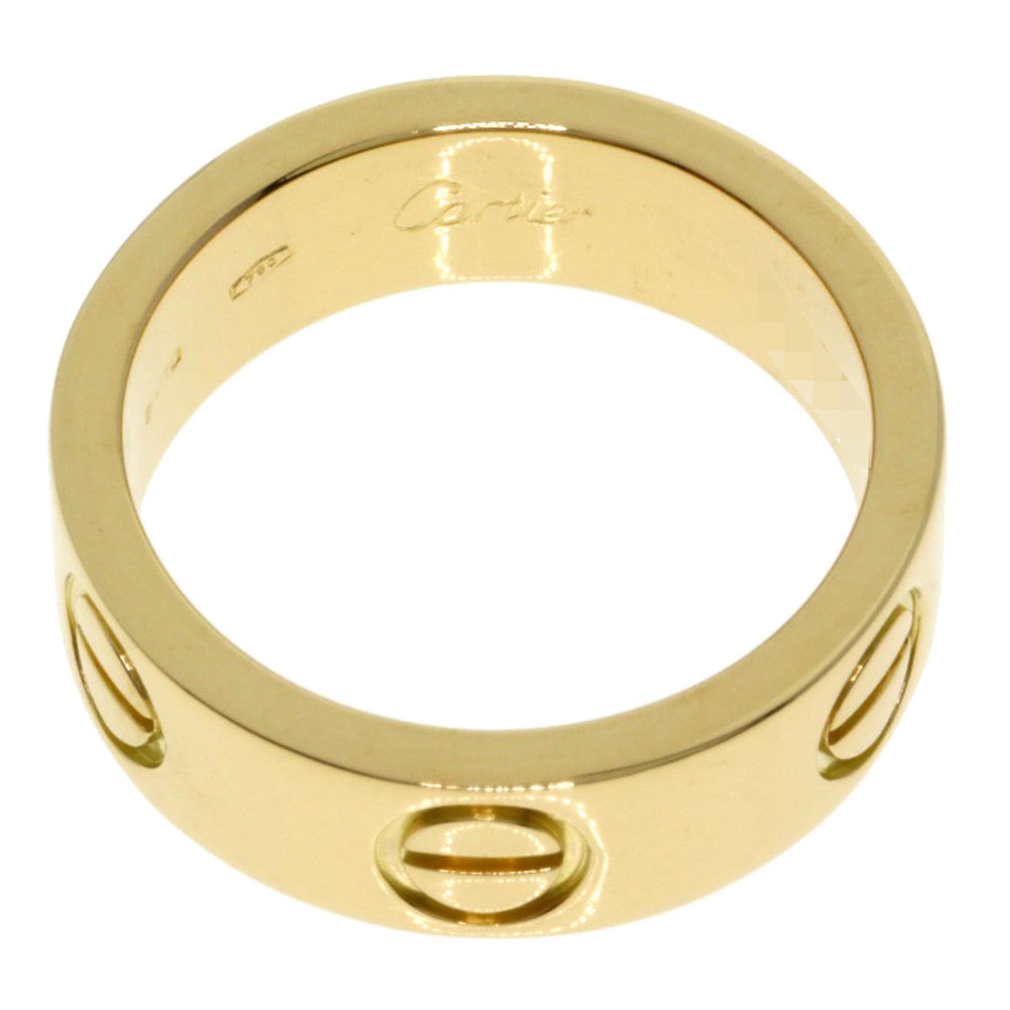 Cartier Cartier Love Ring #46, 18K Yellow Gold, Women's Ring, CARTIER Size ONE SIZE - 4 Thumbnail