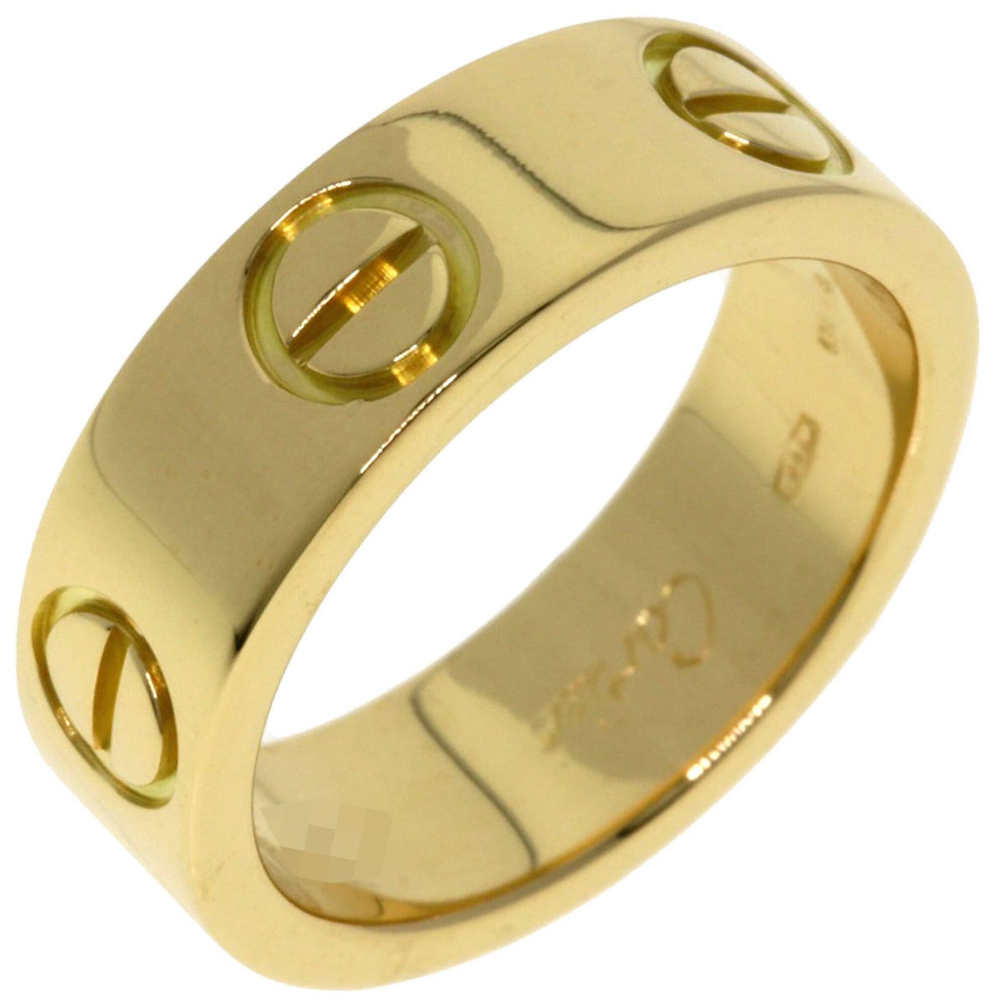 Cartier Cartier Love Ring #46, 18K Yellow Gold, Women's Ring, CARTIER Size ONE SIZE - 2 Thumbnail