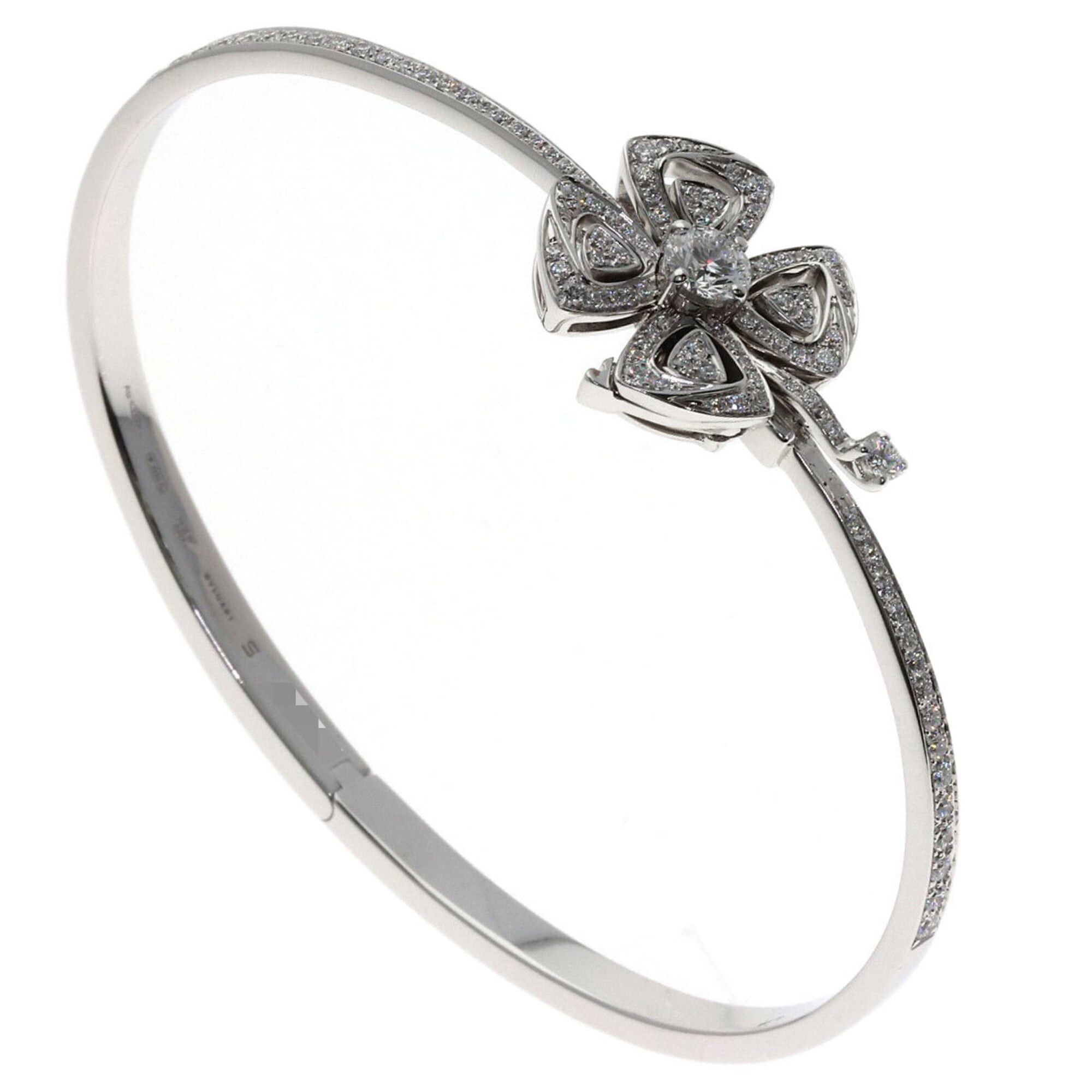 Bvlgari Bulgari Fiorever Diamond S Bracelet 18K White Gold Women's BVLGARI Size ONE SIZE - 2 Thumbnail