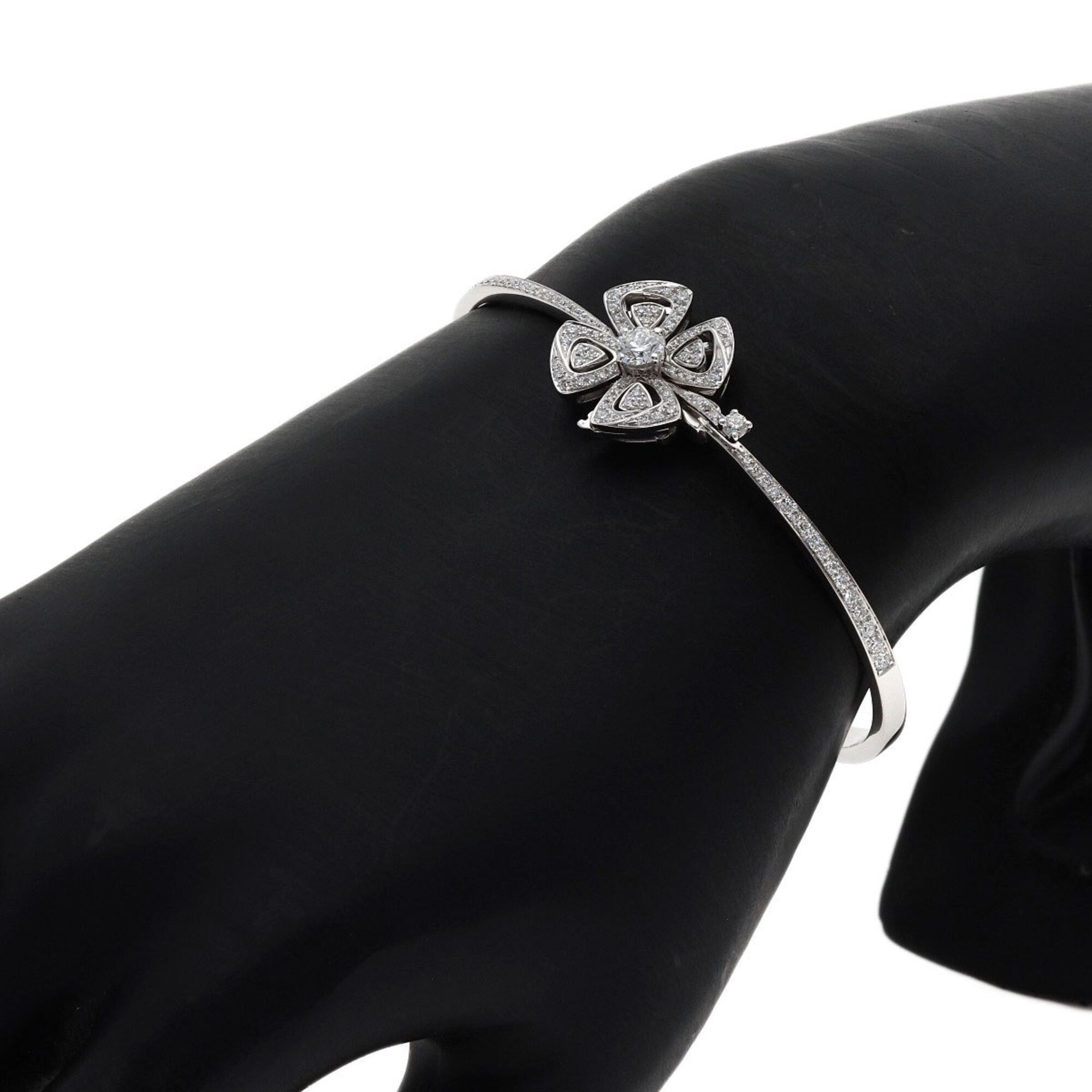 Bvlgari Bulgari Fiorever Diamond S Bracelet 18K White Gold Women's BVLGARI Size ONE SIZE - 8 Thumbnail