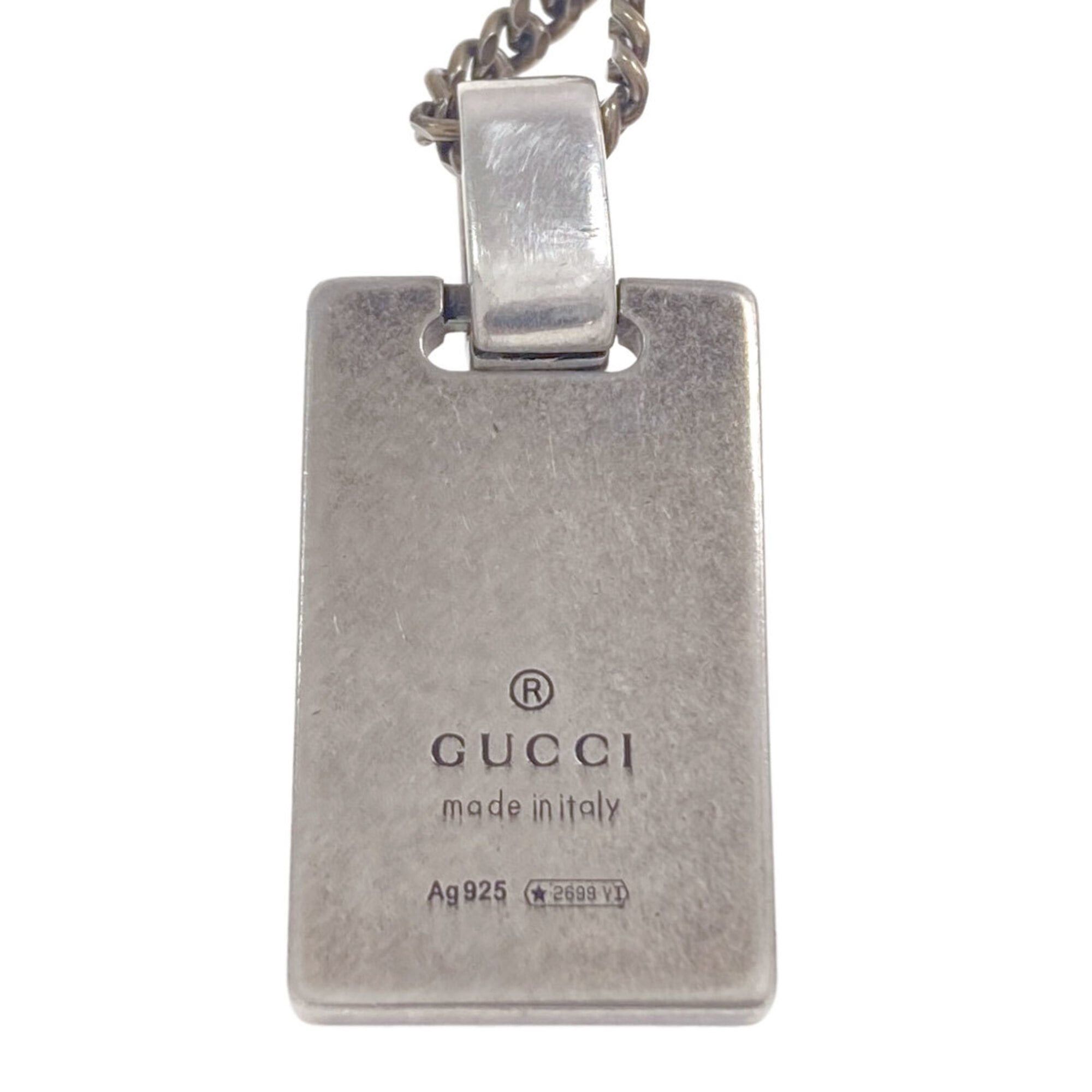 Gucci Gucci Diamante Necklace, Silver, Women's GUCCI Size ONE SIZE - 5 Thumbnail