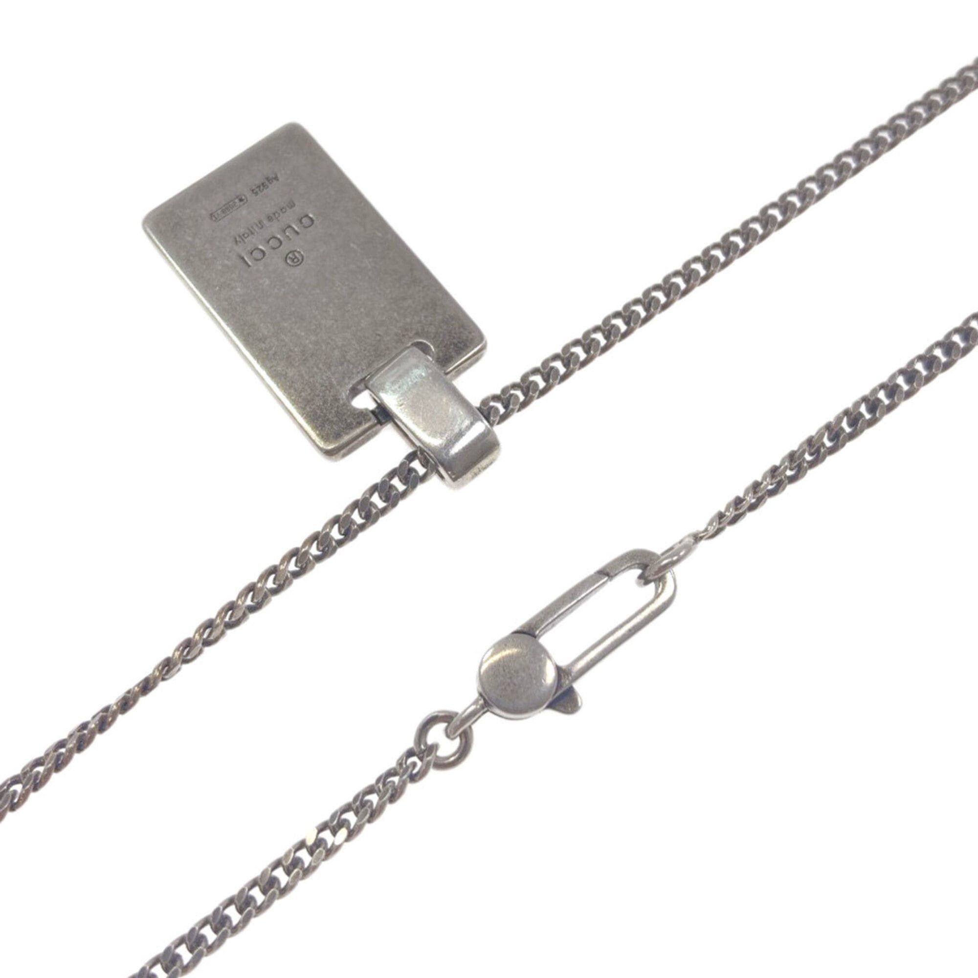 Gucci Gucci Diamante Necklace, Silver, Women's GUCCI Size ONE SIZE - 2 Thumbnail