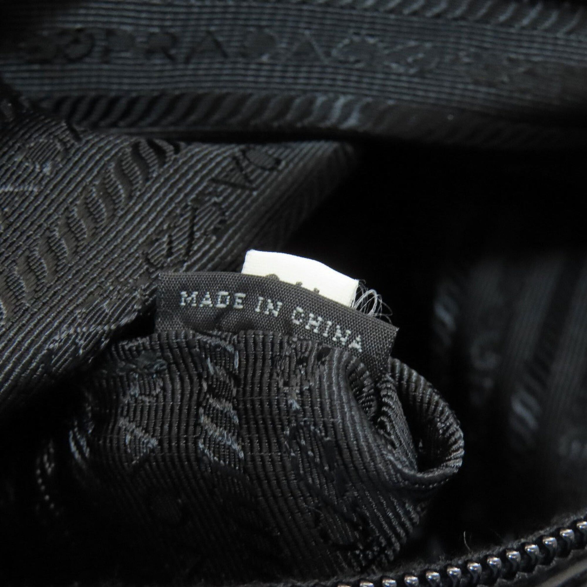 Prada Prada Quilted 2-Way Handbag, Cotton Canvas, Women's PRADA Size ONE SIZE - 7 Thumbnail