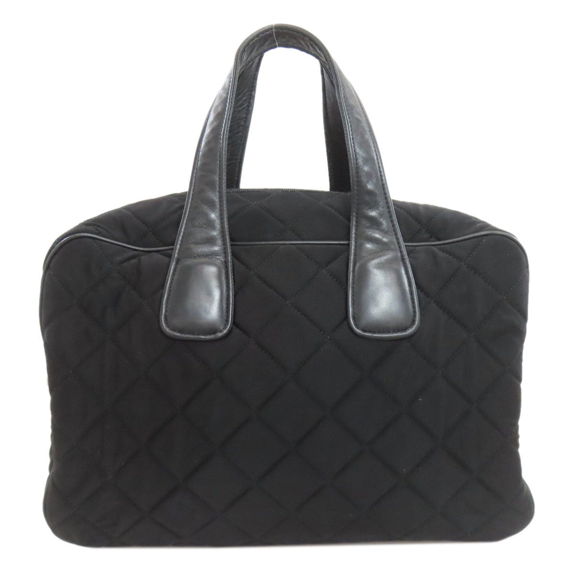 Prada Prada Quilted 2-Way Handbag, Cotton Canvas, Women's PRADA Size ONE SIZE - 2 Thumbnail