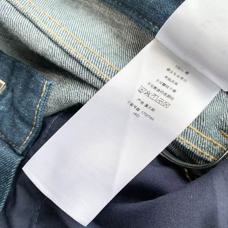 Dior Dior Monogram Cuff Jeans Size 40 Size 28" / US 6 / IT 42 - 5 Thumbnail