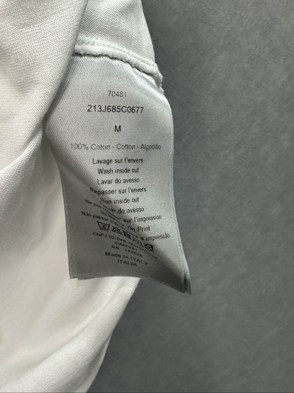 Dior Dior x Travis Scott Graphic T-Shirt Size M Size US M / EU 48-50 / 2 - 4 Thumbnail