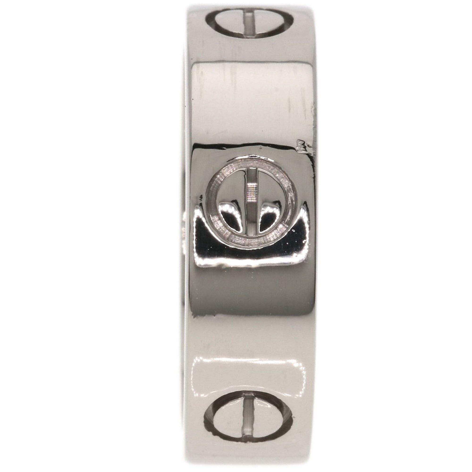 Cartier Cartier Love Ring #57, 18K White Gold, Women's Ring, CARTIER Size ONE SIZE - 6 Thumbnail