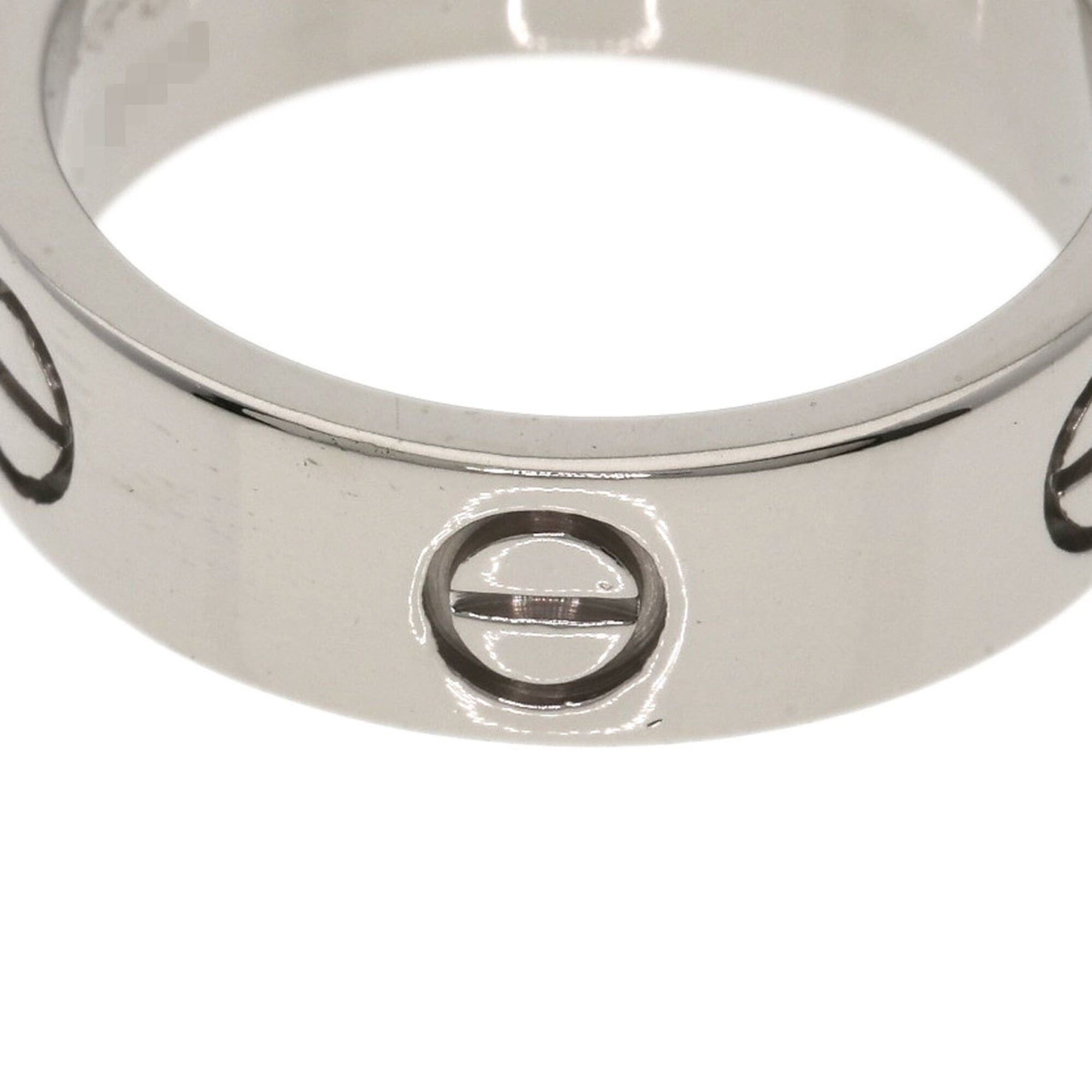 Cartier Cartier Love Ring #57, 18K White Gold, Women's Ring, CARTIER Size ONE SIZE - 8 Thumbnail