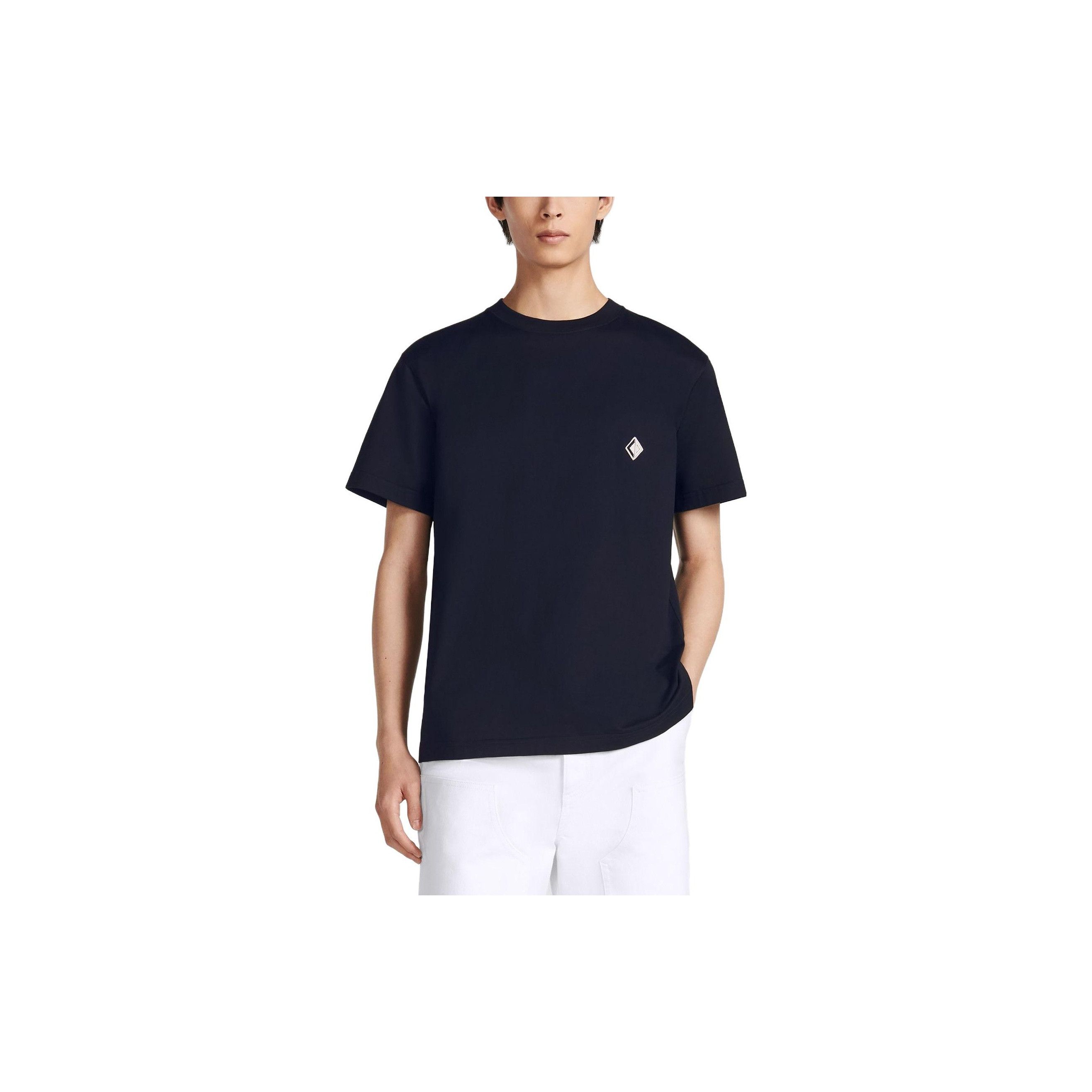 Dior Dior Logo Short Sleeve T-Shirt Navy Blue Size L Size US L / EU 52-54 / 3 - 7 Thumbnail
