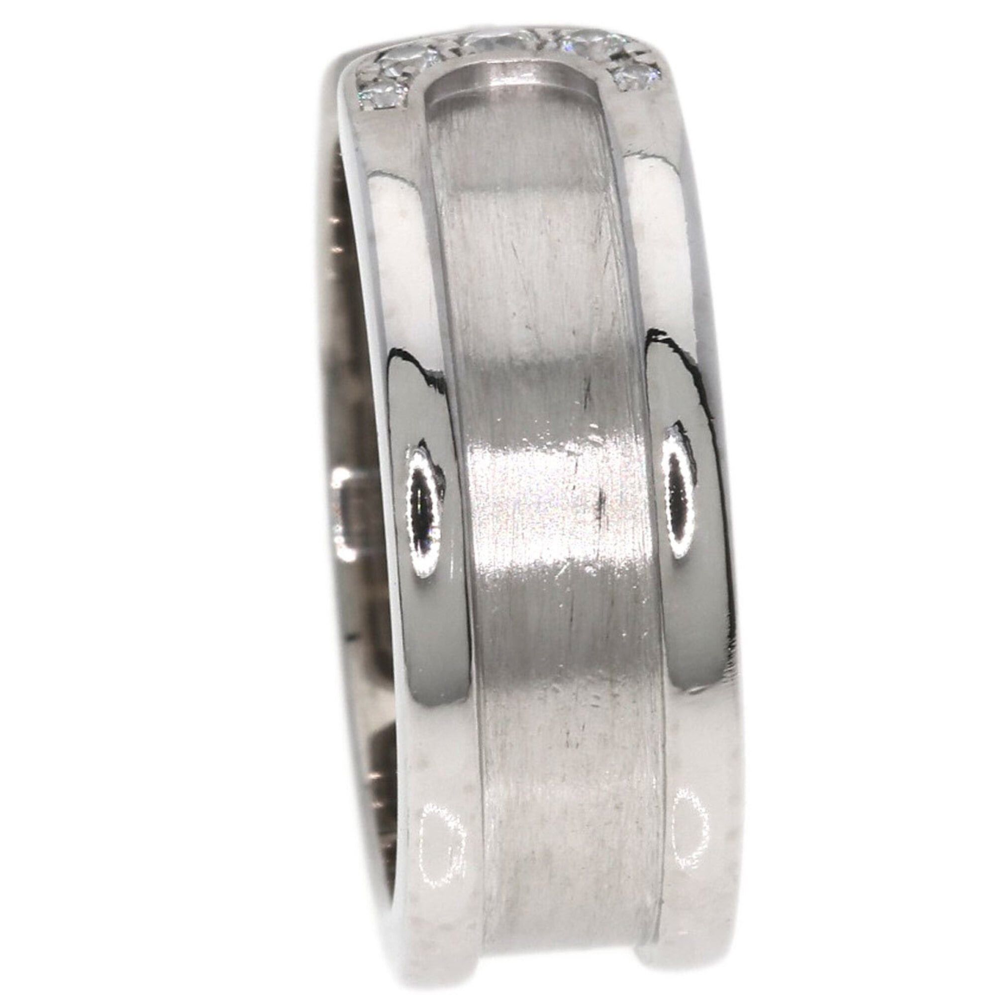 Cartier Cartier C2 Ring SM Diamond #47 Ring, 18K White Gold, Women's, CARTIER Size ONE SIZE - 9 Thumbnail