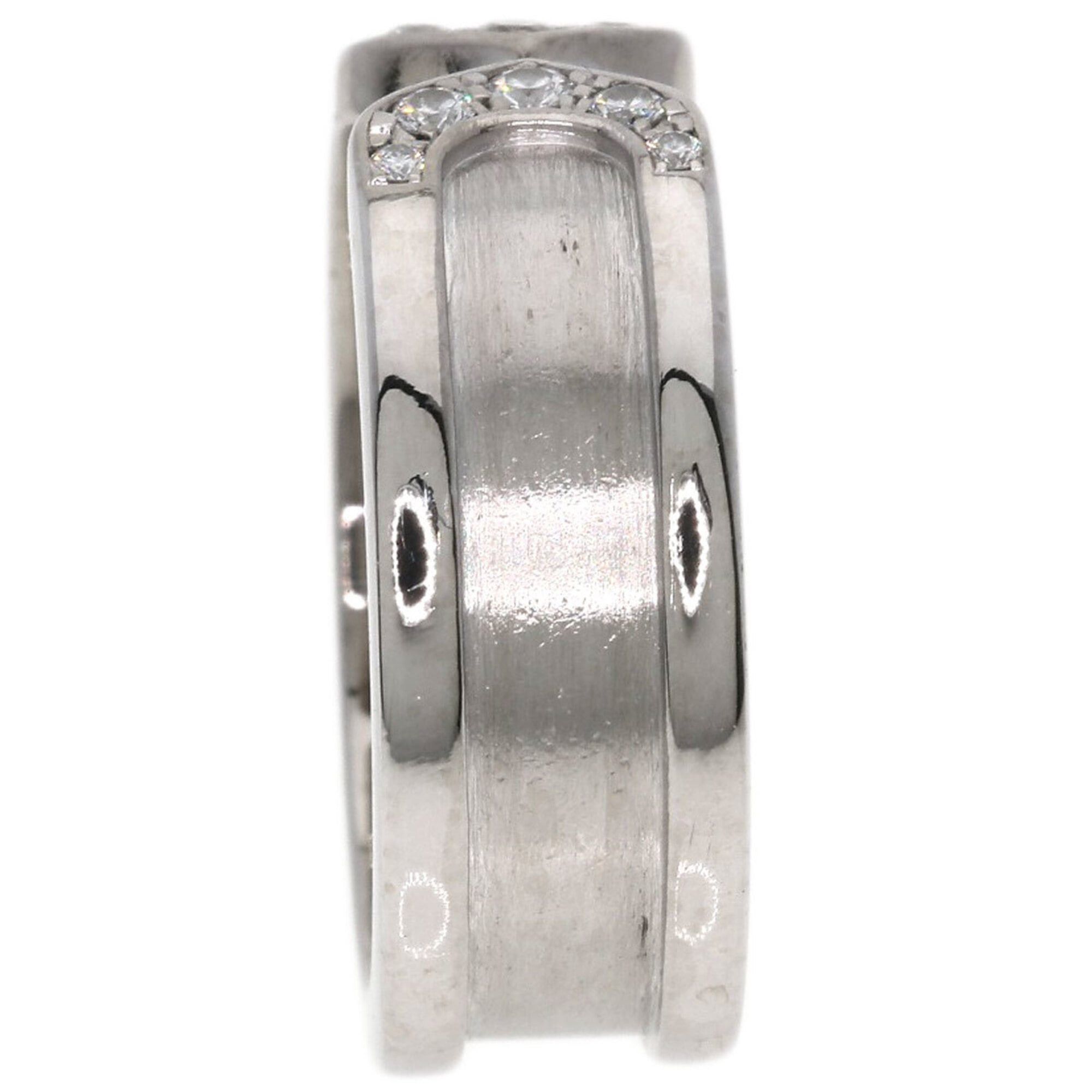 Cartier Cartier C2 Ring SM Diamond #47 Ring, 18K White Gold, Women's, CARTIER Size ONE SIZE - 8 Thumbnail
