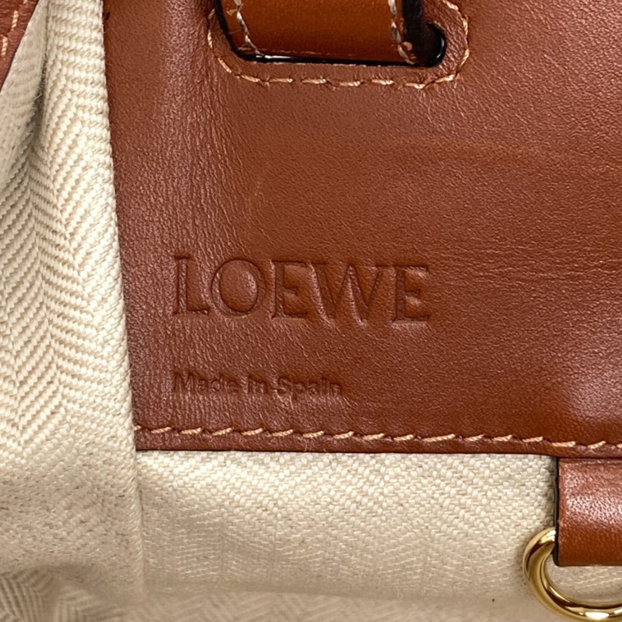 Loewe Loewe Hammock Small 2-Way Handbag, Calfskin, Women's Size ONE SIZE - 6 Thumbnail