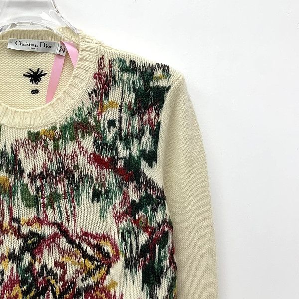 Dior Dior Graphic Cashmere Sweater Size 36 Size S / US 4 / IT 40 - 7 Thumbnail