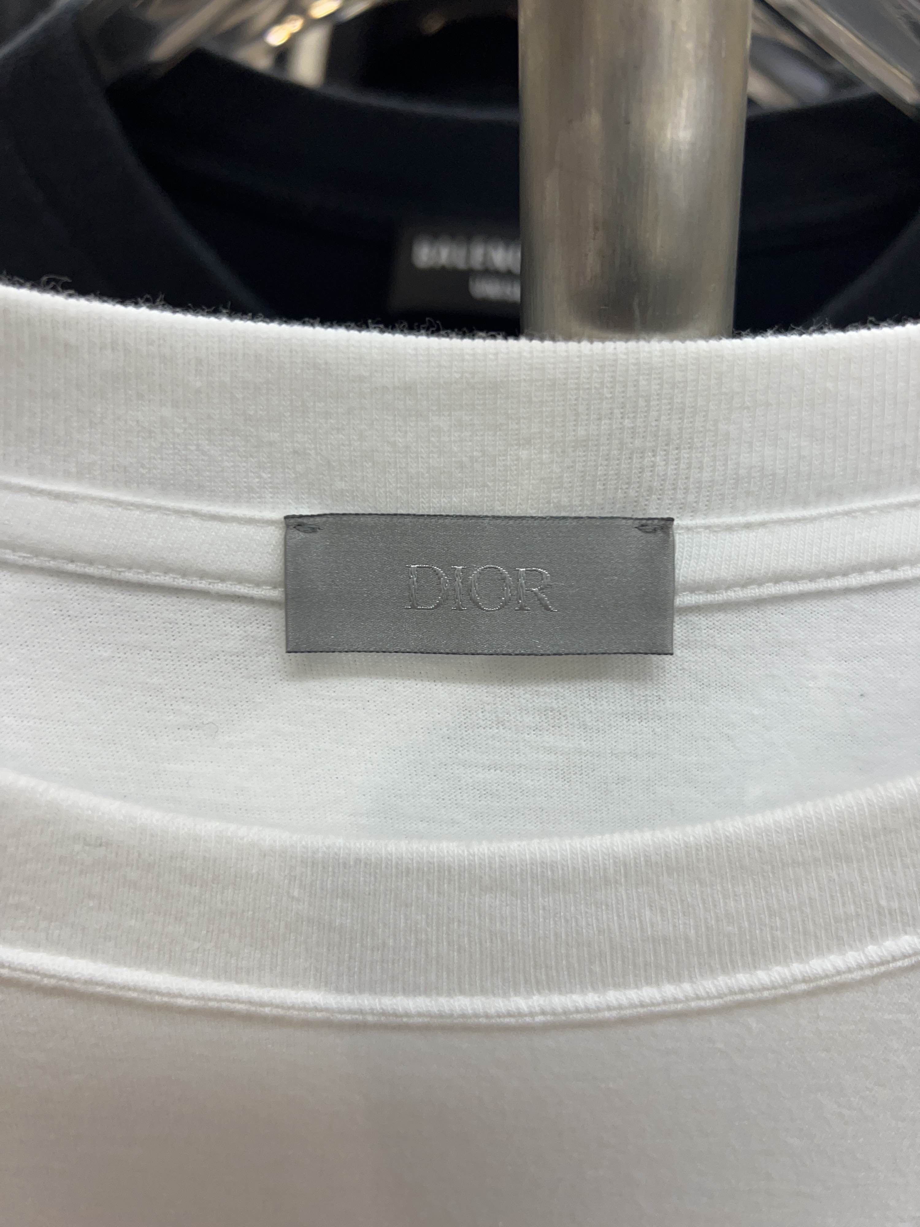 Dior Dior Hylton Nel Graphic T-Shirt Size XXL Size US XXL / EU 58 / 5 - 3 Thumbnail