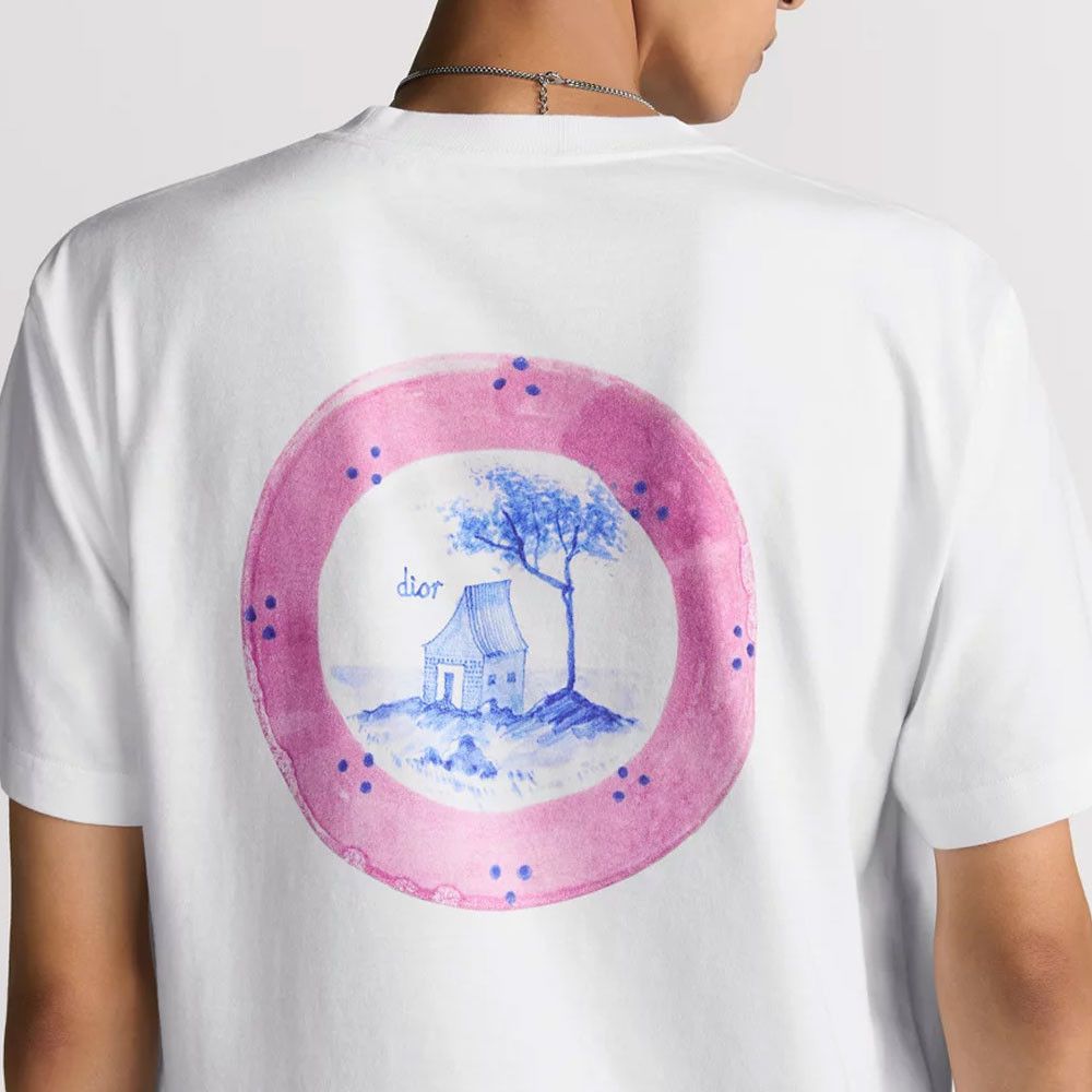 Dior Dior Hylton Nel Graphic T-Shirt Size XXL Size US XXL / EU 58 / 5 - 7 Thumbnail