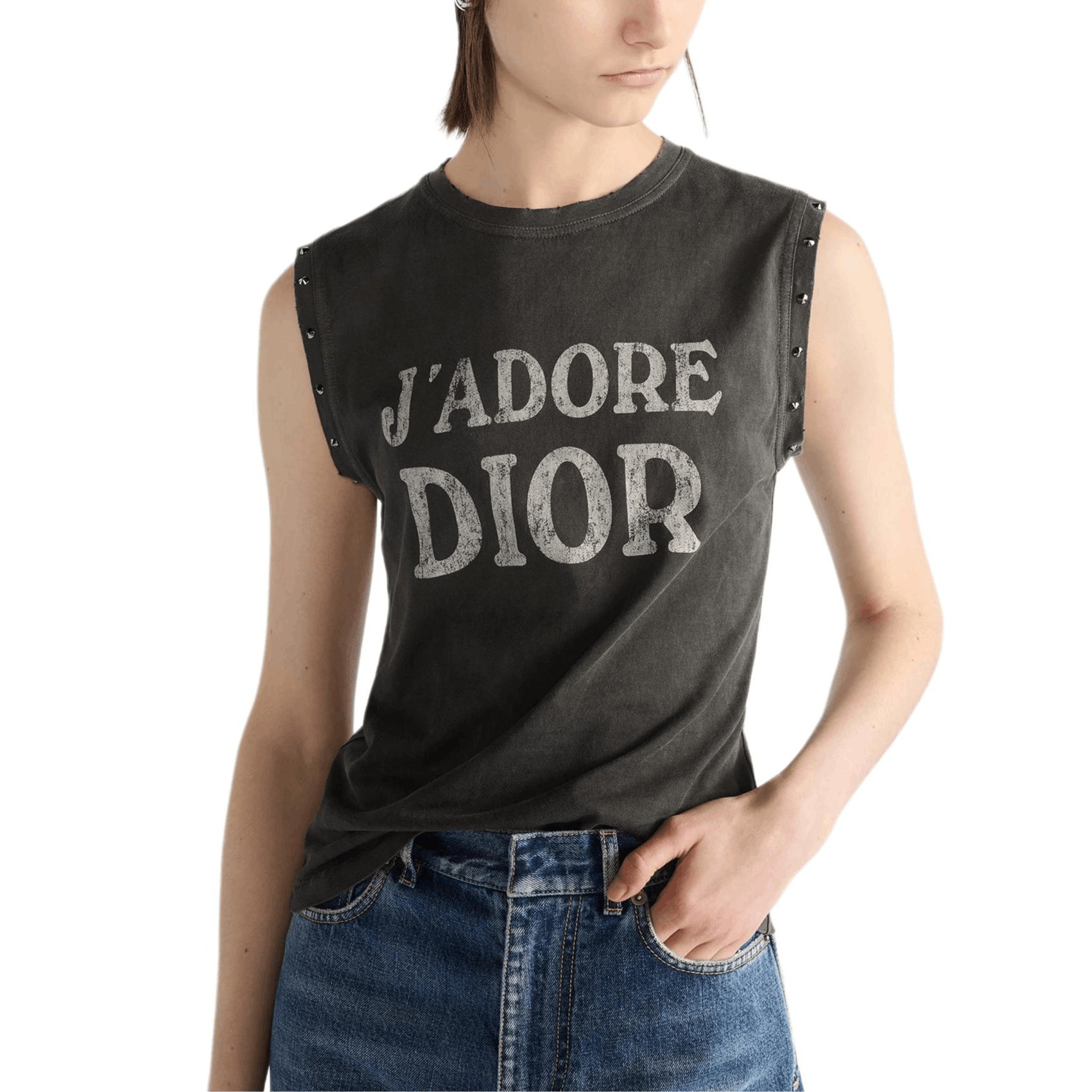 Dior Dior J'Adore Graphic Tank Top Size M Size M / US 6-8 / IT 42-44 - 6 Thumbnail