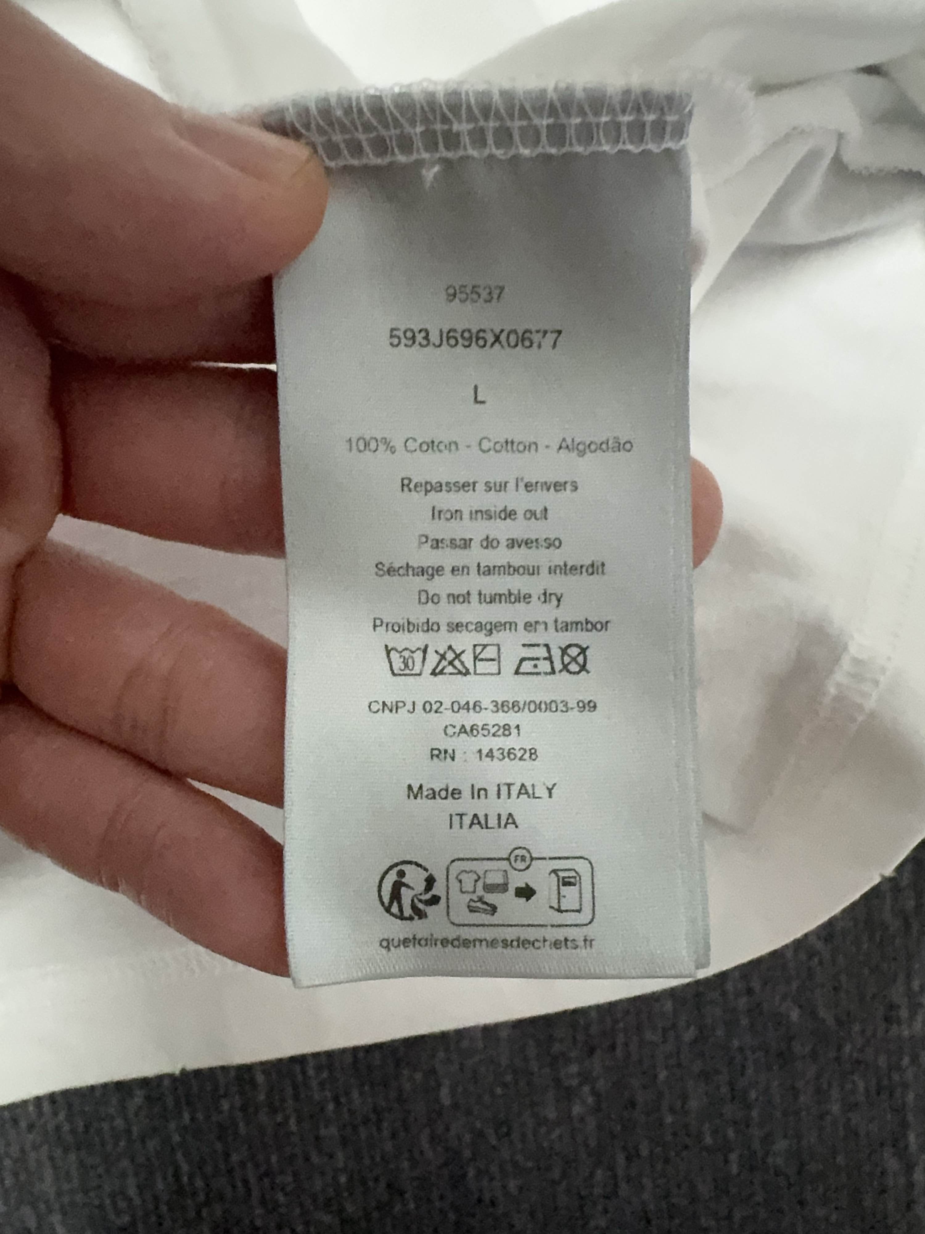 Dior Dior Christian Dior Couture Logo T-Shirt Size L Size US L / EU 52-54 / 3 - 4 Thumbnail
