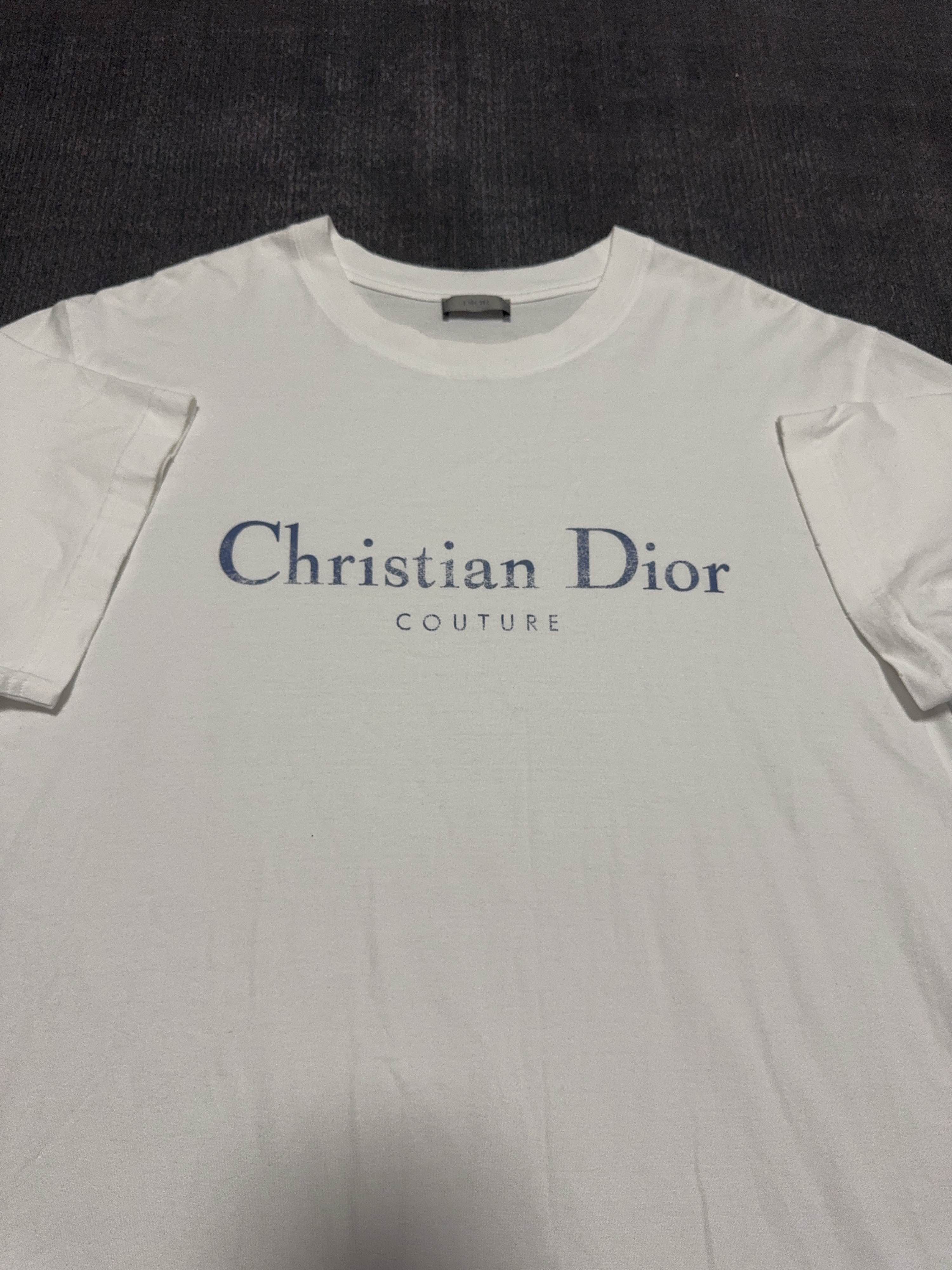 Dior Dior Christian Dior Couture Logo T-Shirt Size L Size US L / EU 52-54 / 3 - 5 Thumbnail