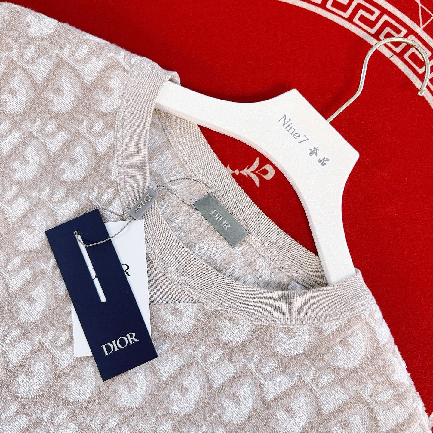 Dior Dior Oblique Terry T-Shirt Size XXL Size US XXL / EU 58 / 5 - 3 Thumbnail