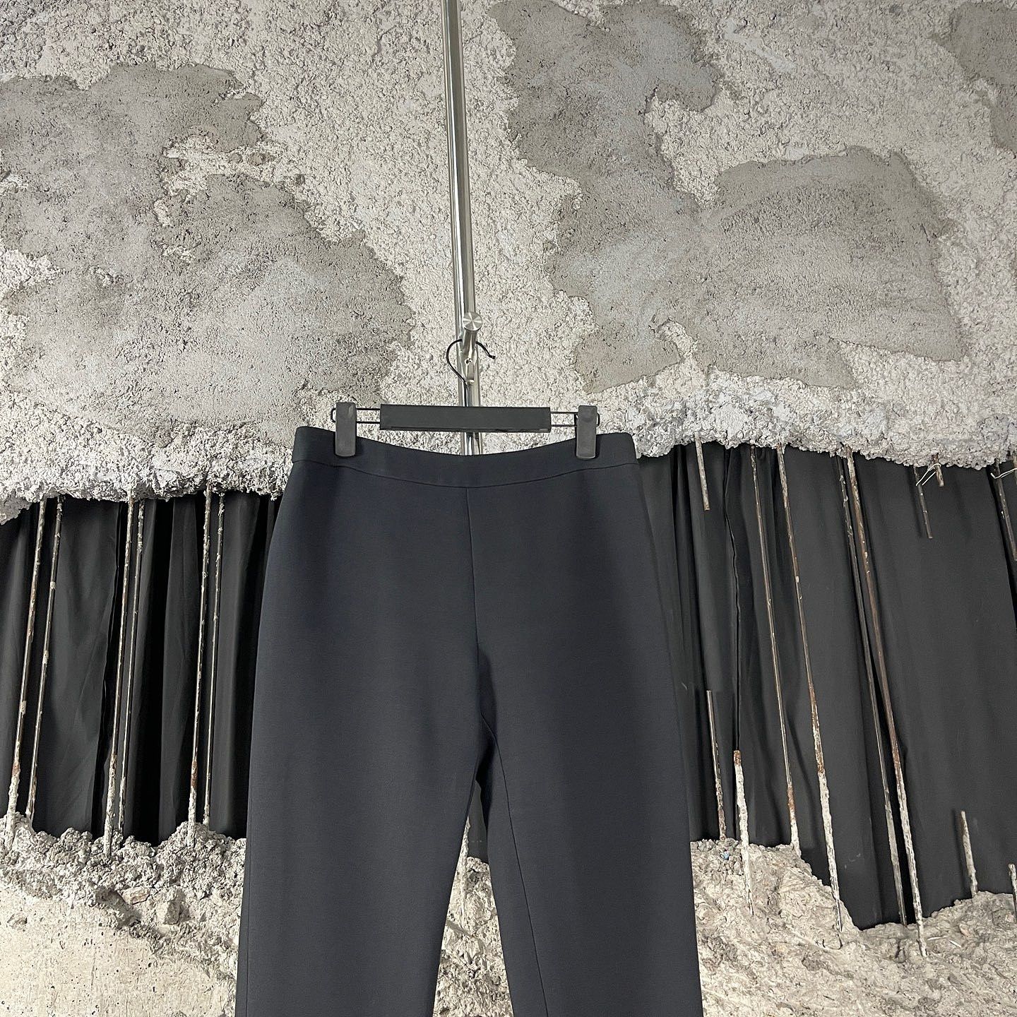 Dior Dior Black Wool Silk Pants Size 40 Size 28" / US 6 / IT 42 - 5 Thumbnail