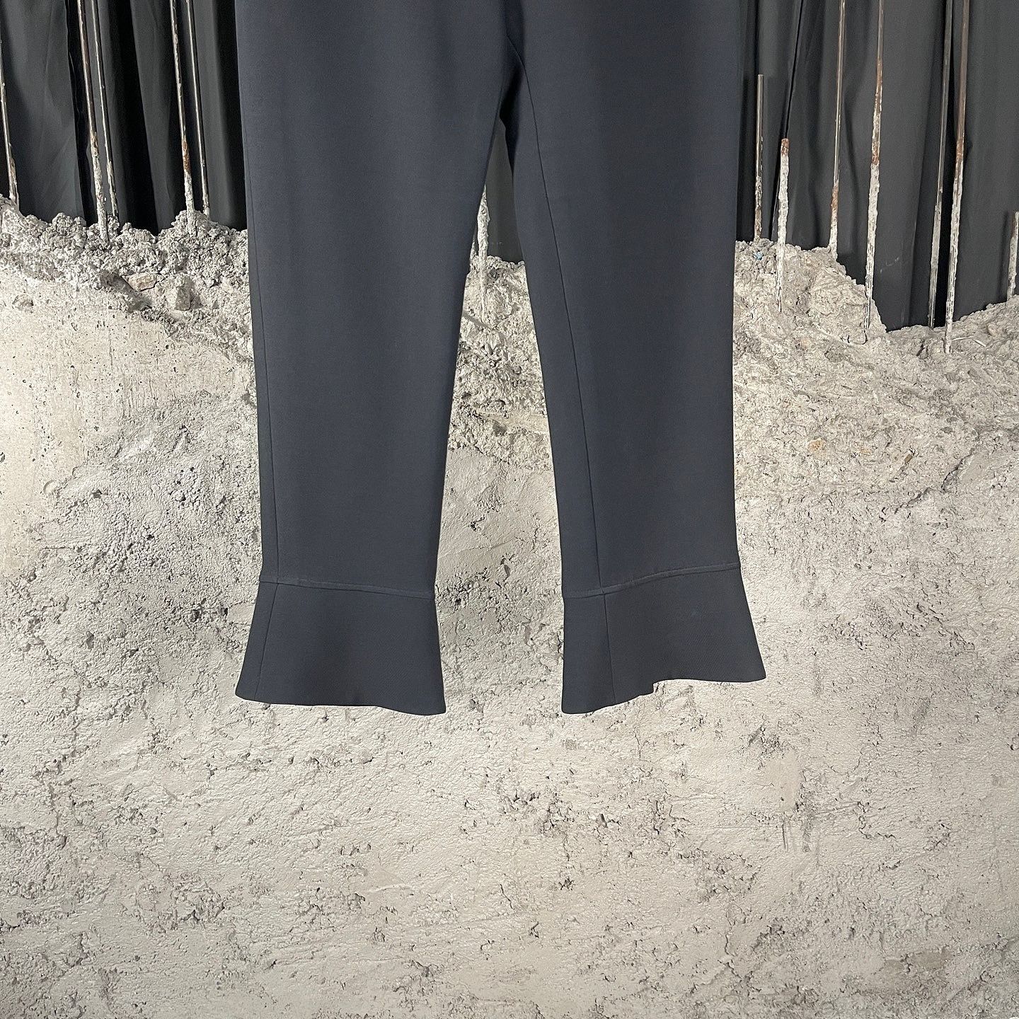 Dior Dior Black Wool Silk Pants Size 40 Size 28" / US 6 / IT 42 - 6 Thumbnail