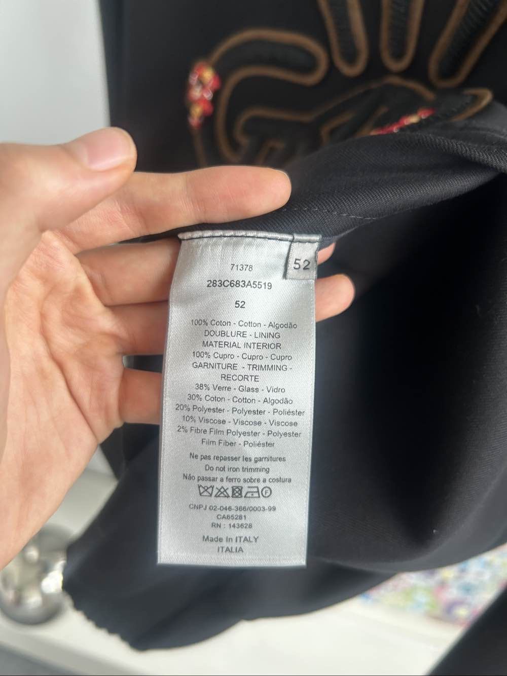 Dior Dior x Travis Scott Cactus Jack Sweatshirt Size 52 Size US L / EU 52-54 / 3 - 4 Thumbnail