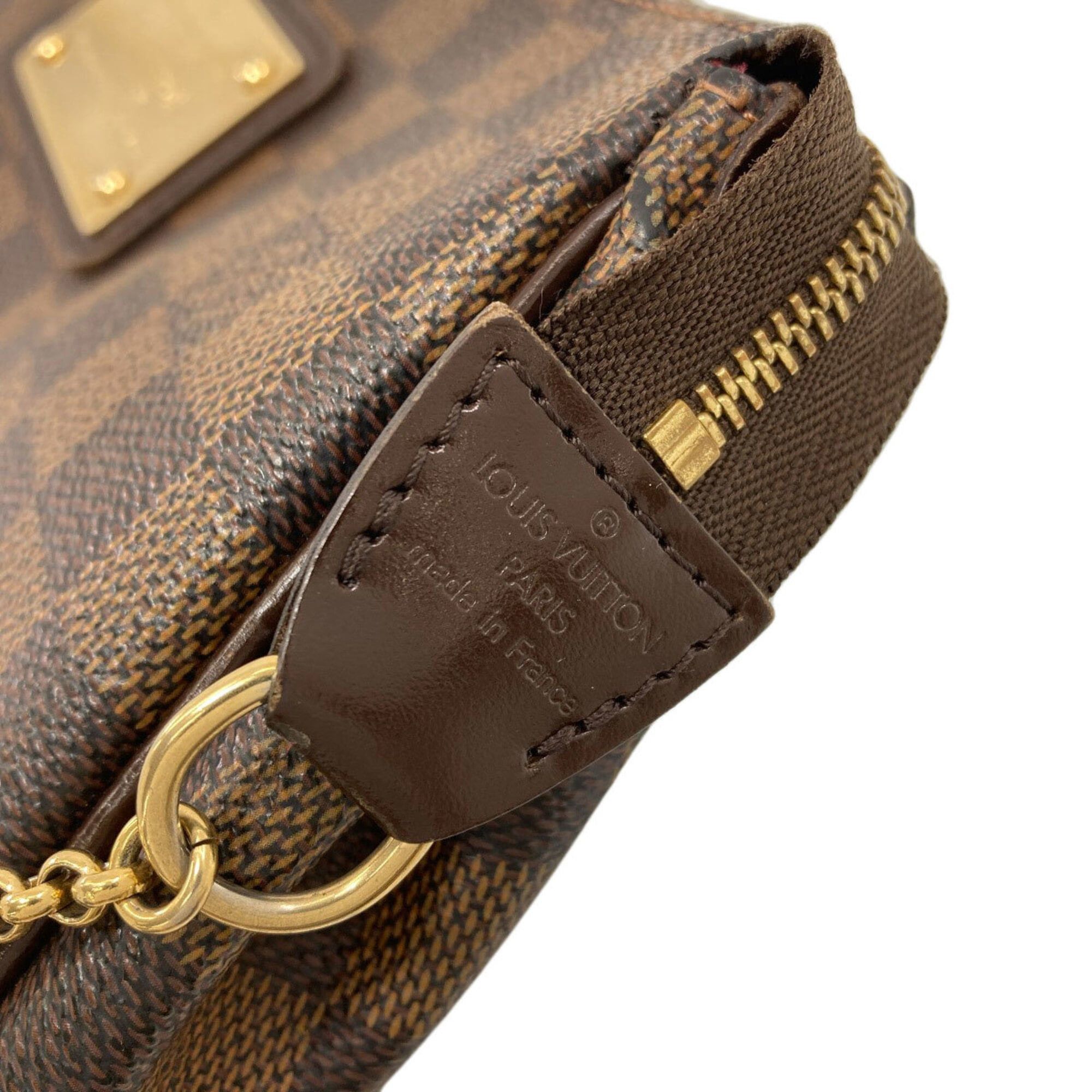 Louis Vuitton Louis Vuitton M95567 Eva Handbag, Damier Canvas, Women's LOUIS VUITTON Size ONE SIZE - 14 Thumbnail