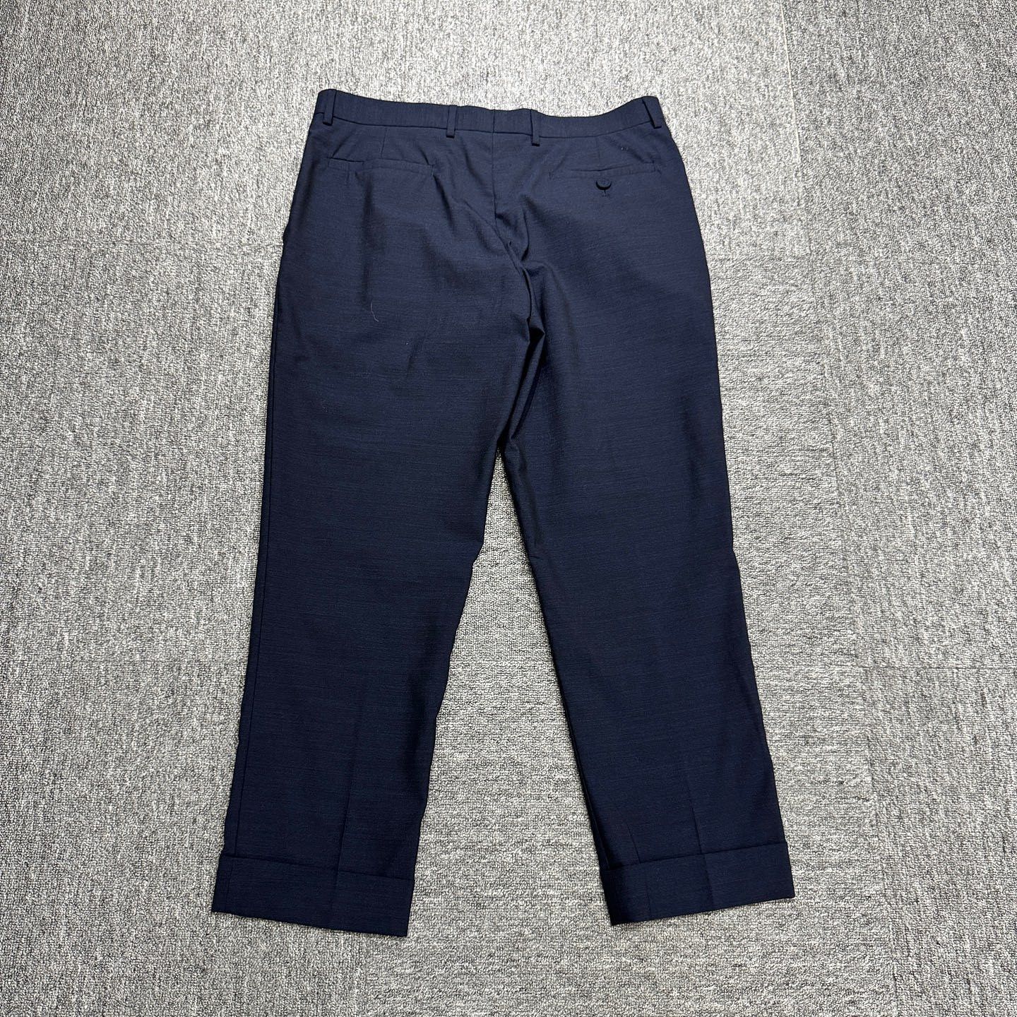 Dior Dior Virgin Wool Trousers Size 34 Size US 34 / EU 50 - 2 Thumbnail