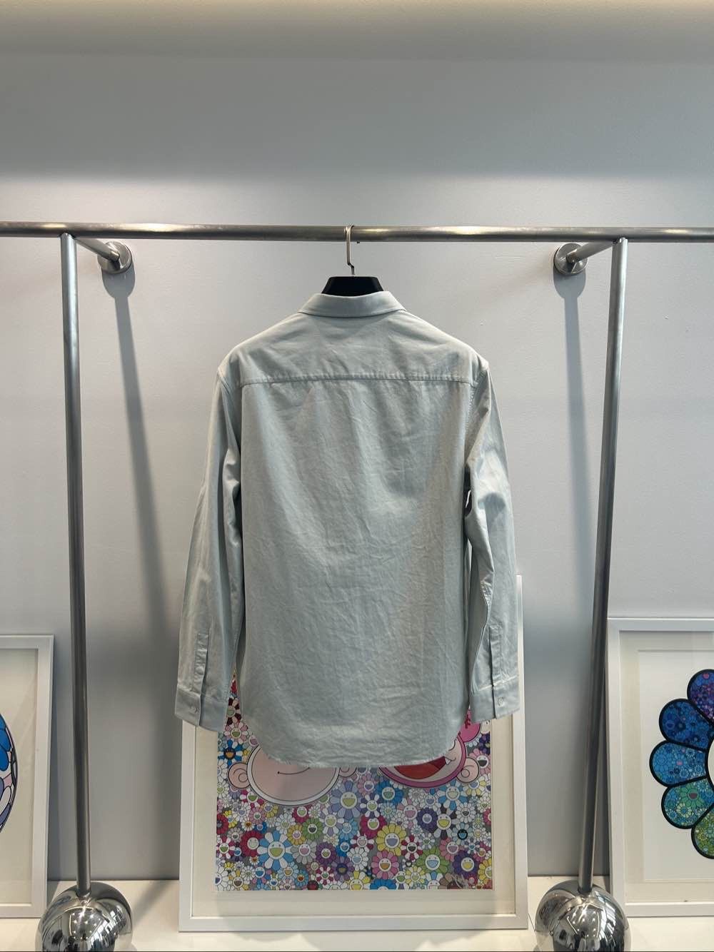 Dior Dior Heart Logo Embroidery Button Up Shirt Size M Size US M / EU 48-50 / 2 - 2 Thumbnail