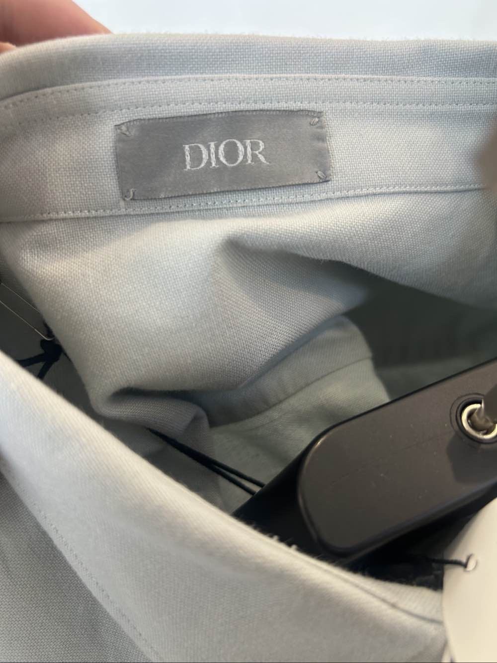 Dior Dior Heart Logo Embroidery Button Up Shirt Size M Size US M / EU 48-50 / 2 - 3 Thumbnail