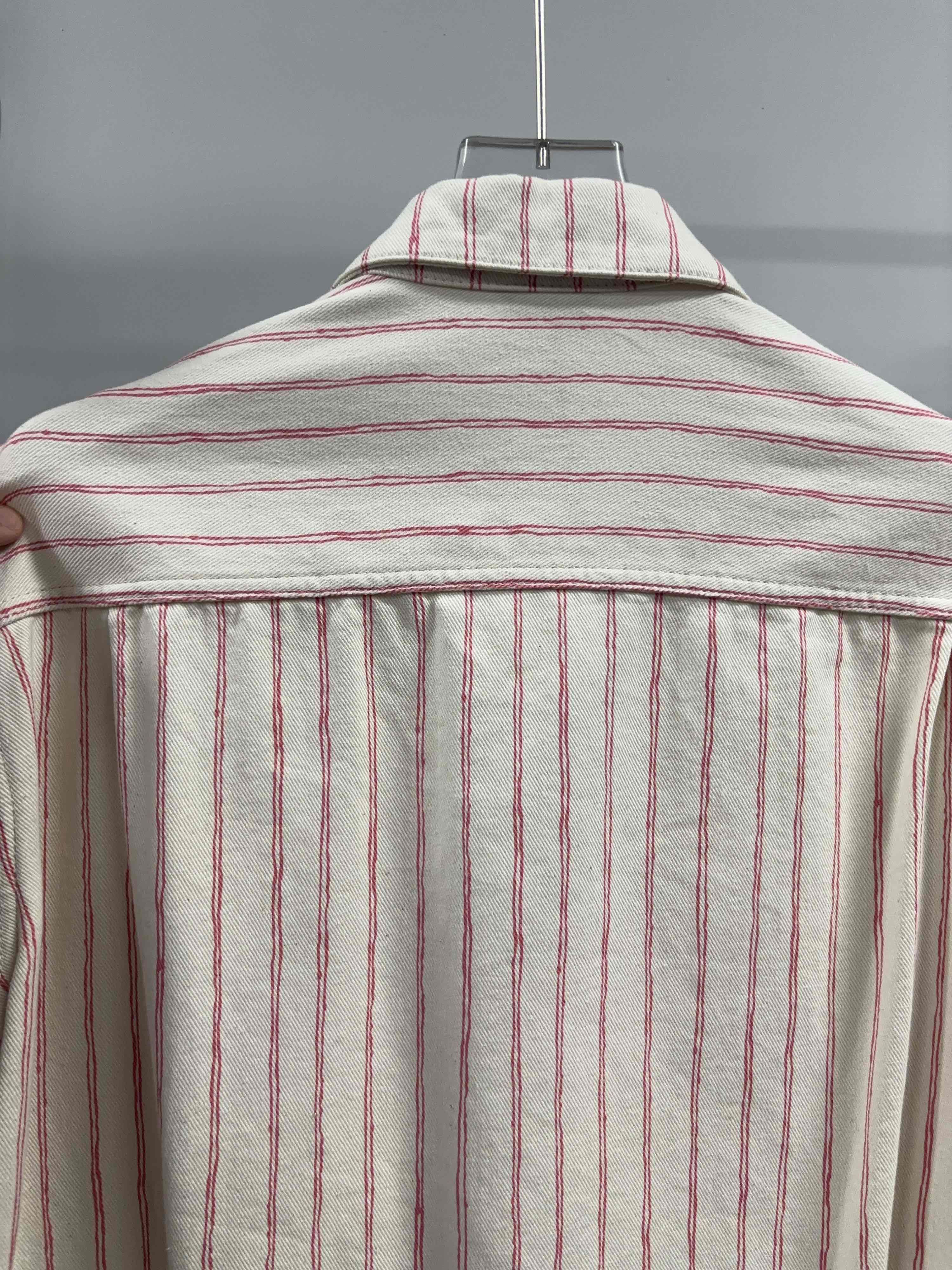 Dior Dior Striped Embroidered Denim Jacket Size 50 Size US M / EU 48-50 / 2 - 11 Thumbnail