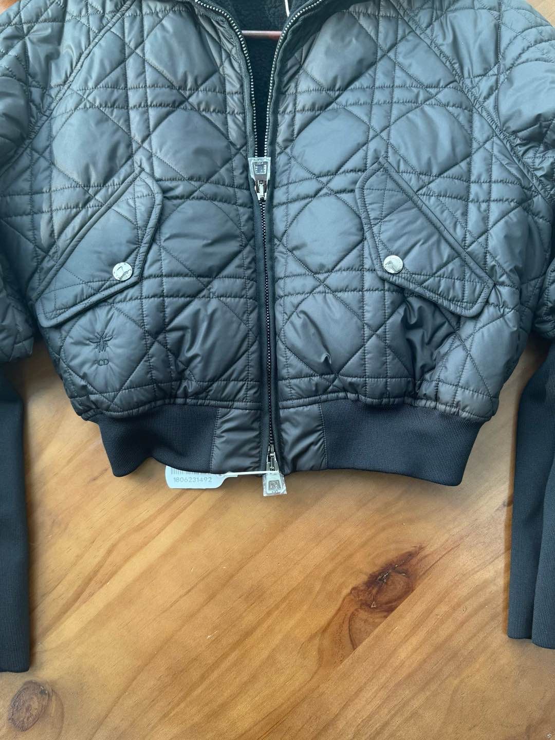 Dior Dior Quilted Shearling Collar Jacket Size FR 36 Size XS / US 0-2 / IT 36-38 - 5 Thumbnail