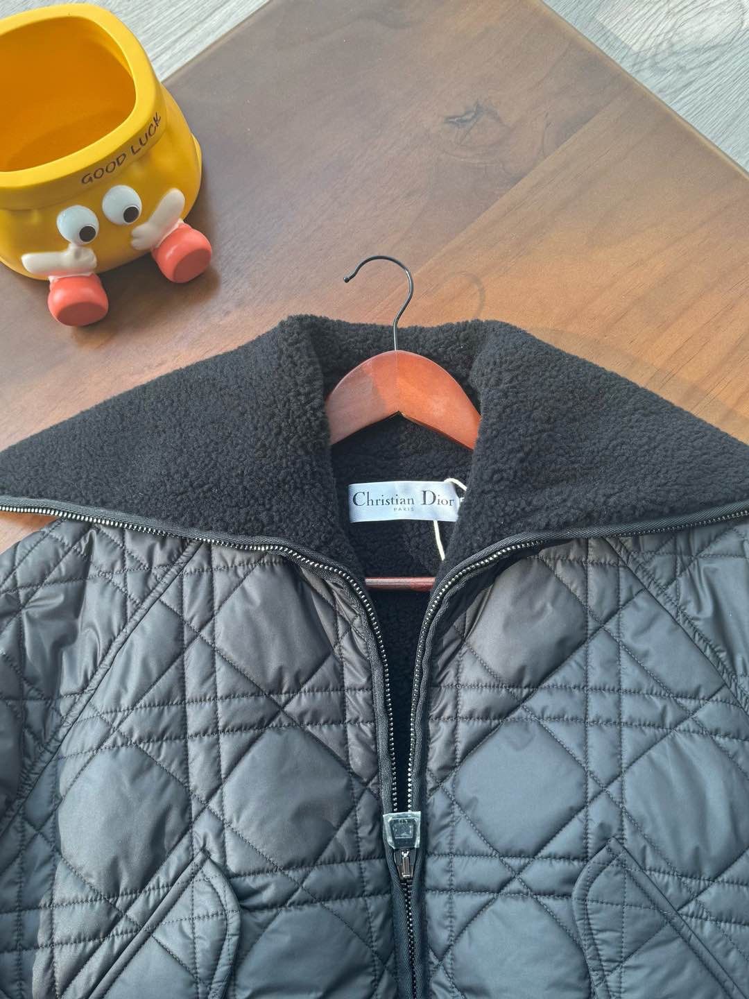 Dior Dior Quilted Shearling Collar Jacket Size FR 36 Size XS / US 0-2 / IT 36-38 - 8 Thumbnail