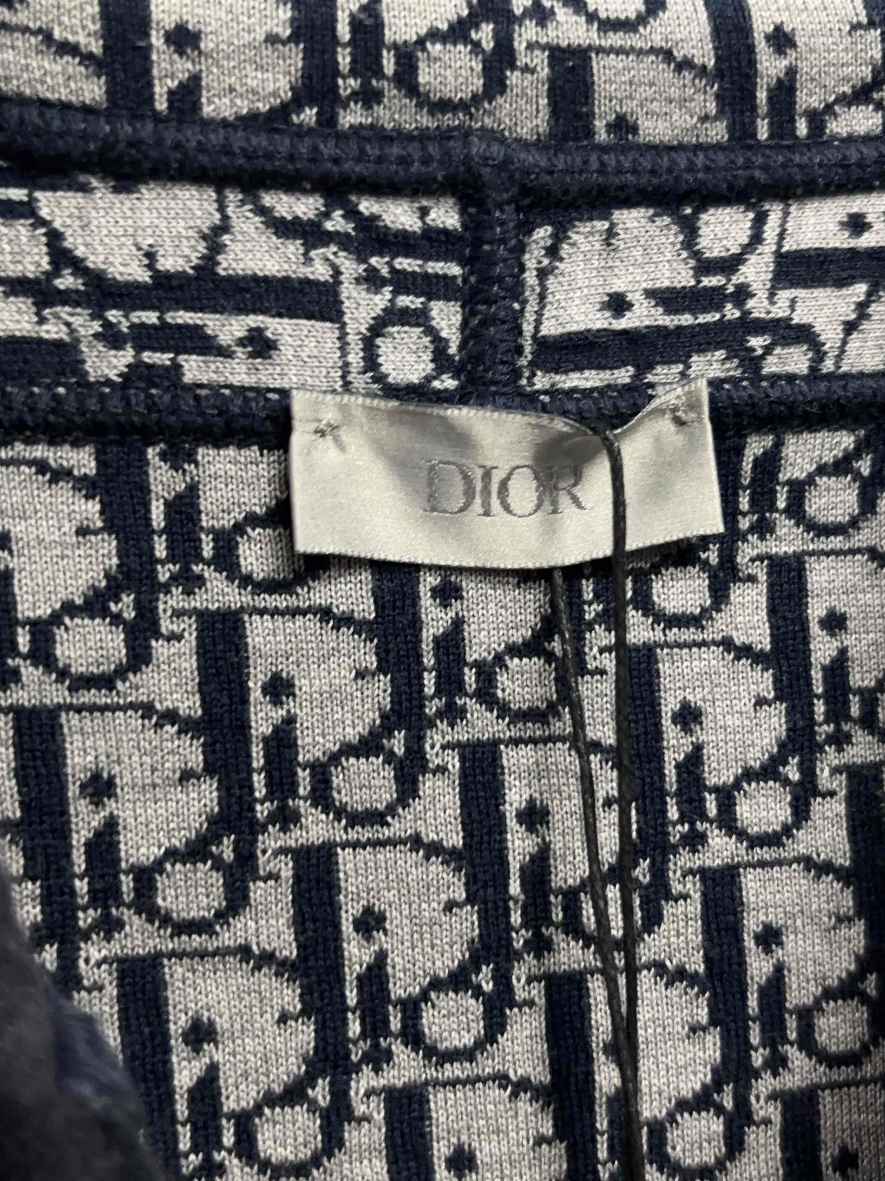 Dior Dior Oblique Zip Hoodie Size M Size US M / EU 48-50 / 2 - 3 Thumbnail