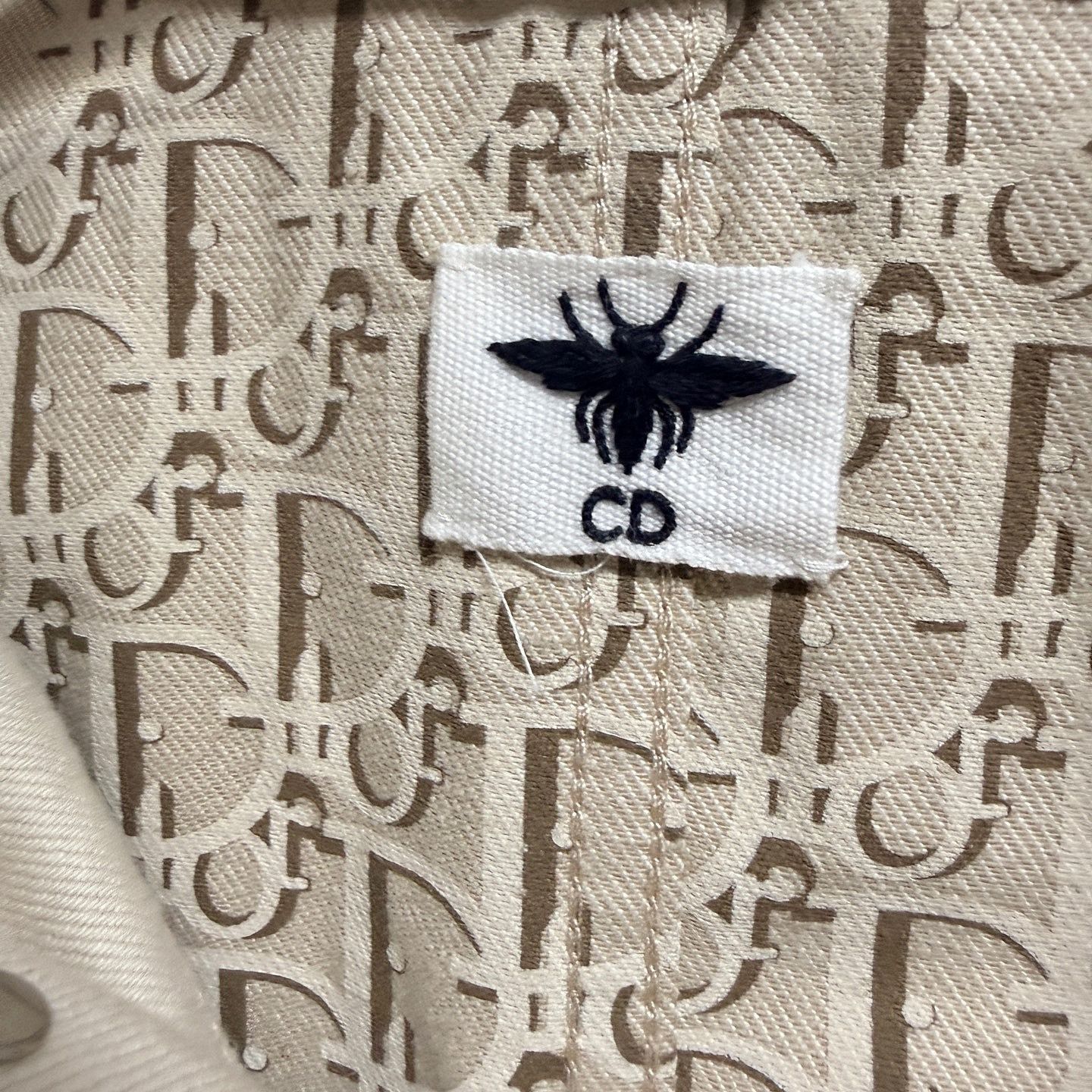 Dior Dior Oblique Bee Embroidered Jacket Size 34 Size XS / US 0-2 / IT 36-38 - 3 Thumbnail