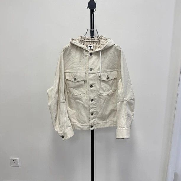Dior Dior Oblique Bee Embroidered Jacket Size 34 Size XS / US 0-2 / IT 36-38 - 2 Thumbnail