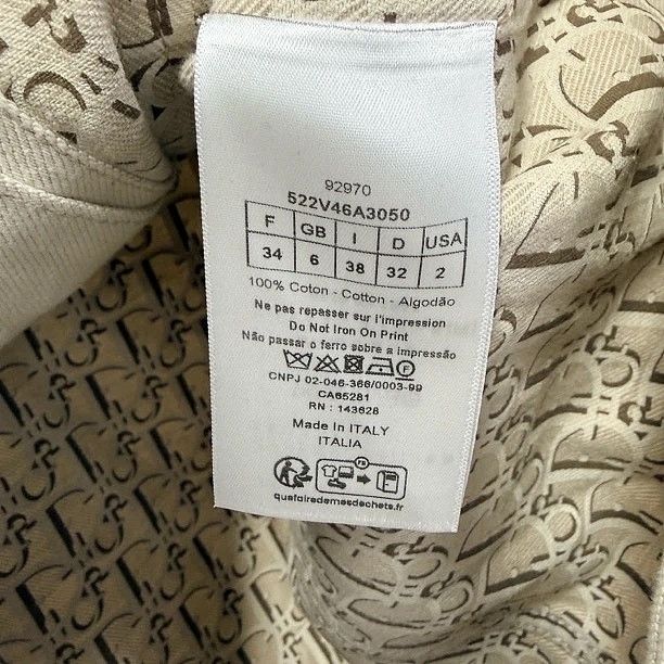 Dior Dior Oblique Bee Embroidered Jacket Size 34 Size XS / US 0-2 / IT 36-38 - 4 Thumbnail